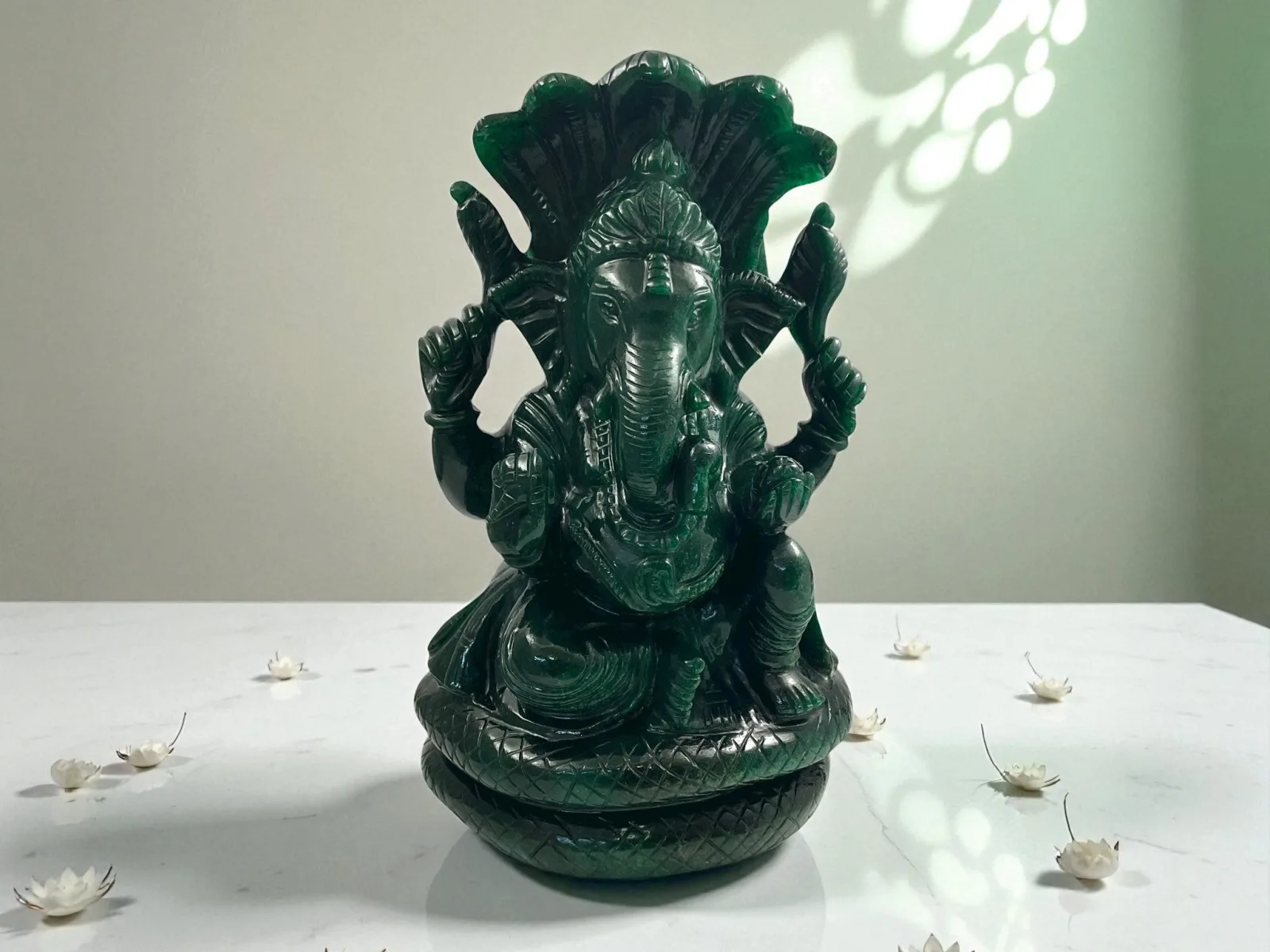 Green Aventurine Ganesha
