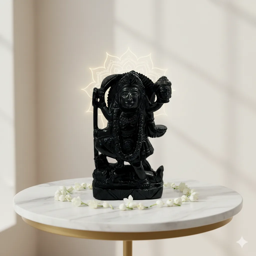 Black Agate Kali Mata