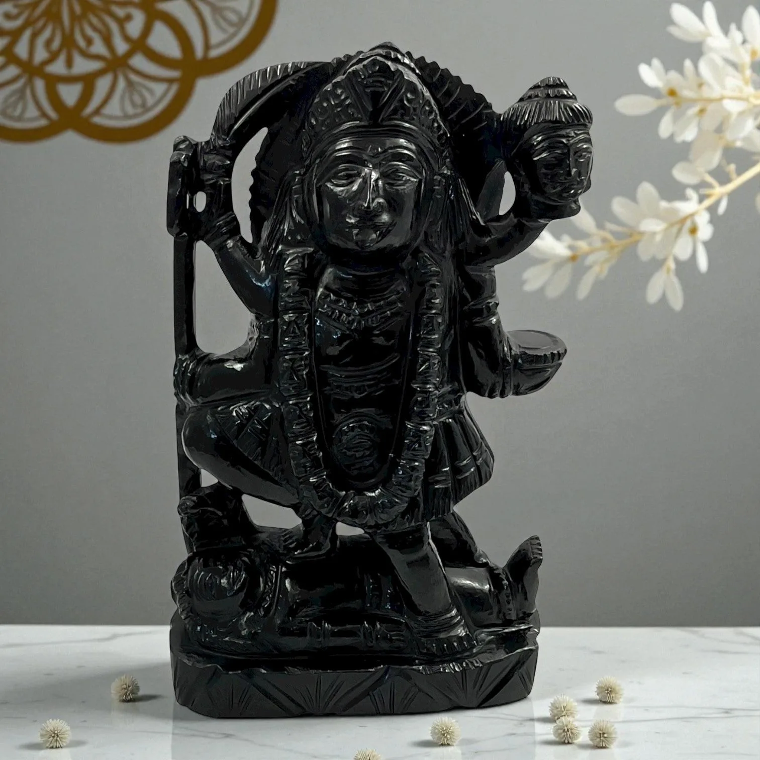 Black Agate Kali Mata