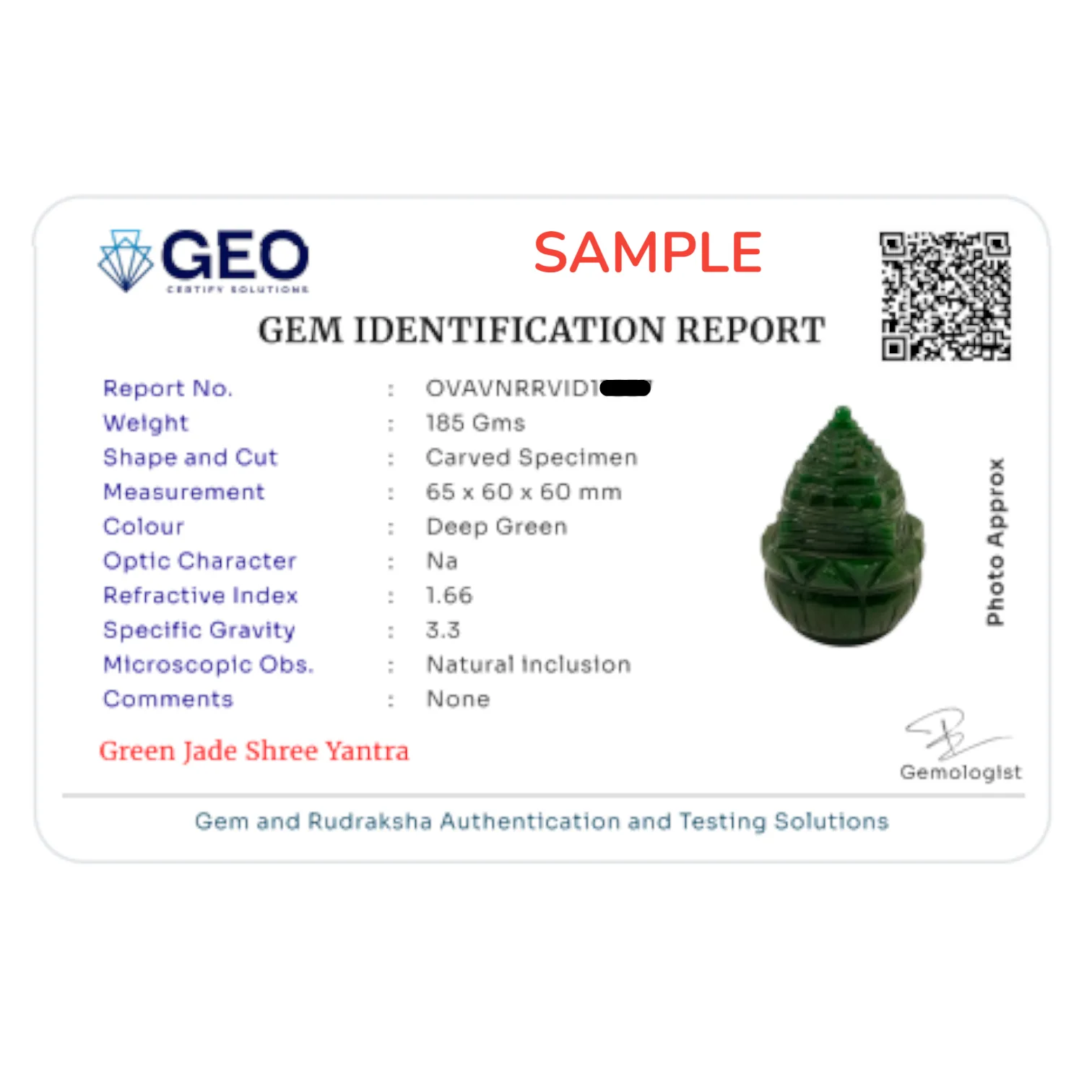 Green Aventurine Shri Yantra