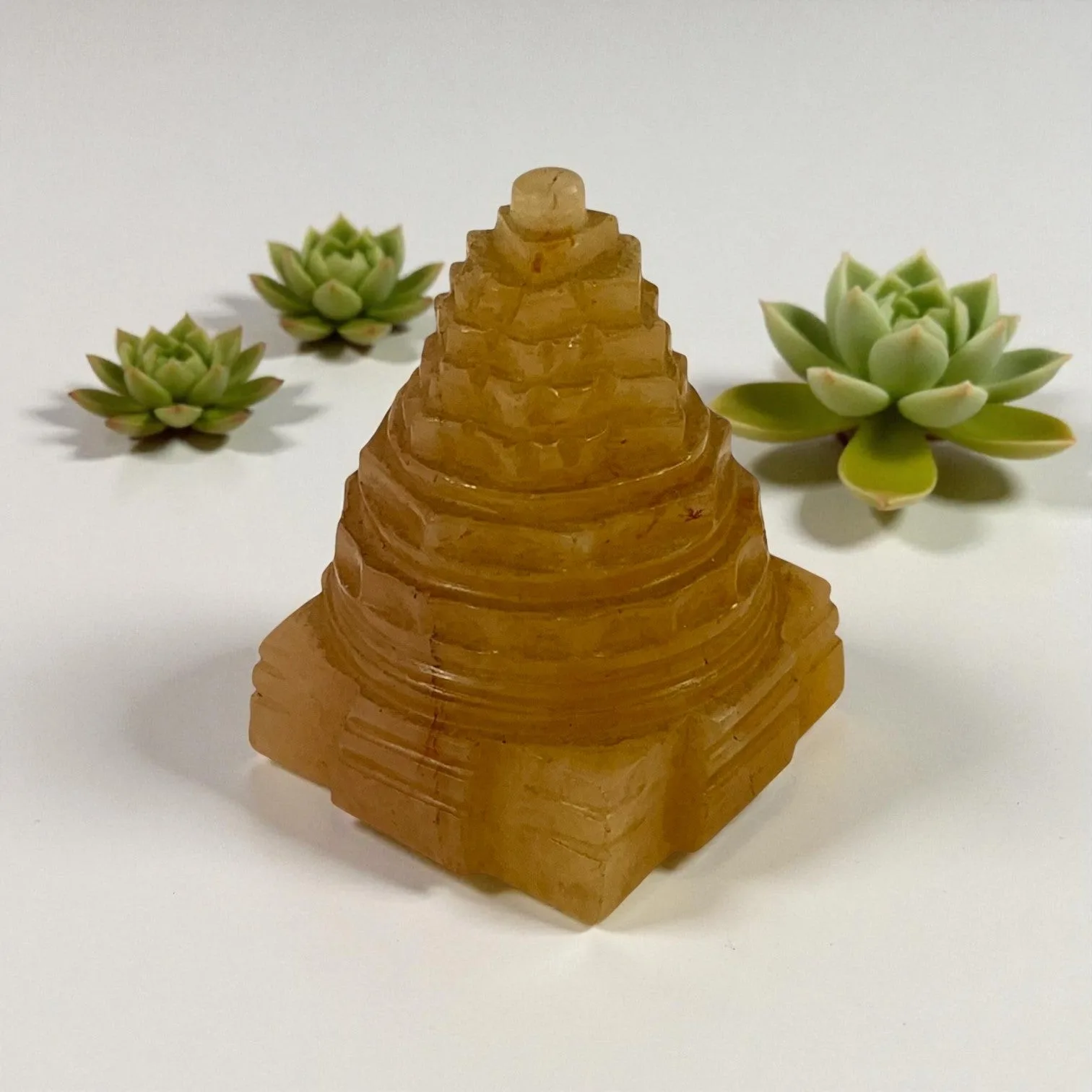 Yellow Aventurine Shri Yantra