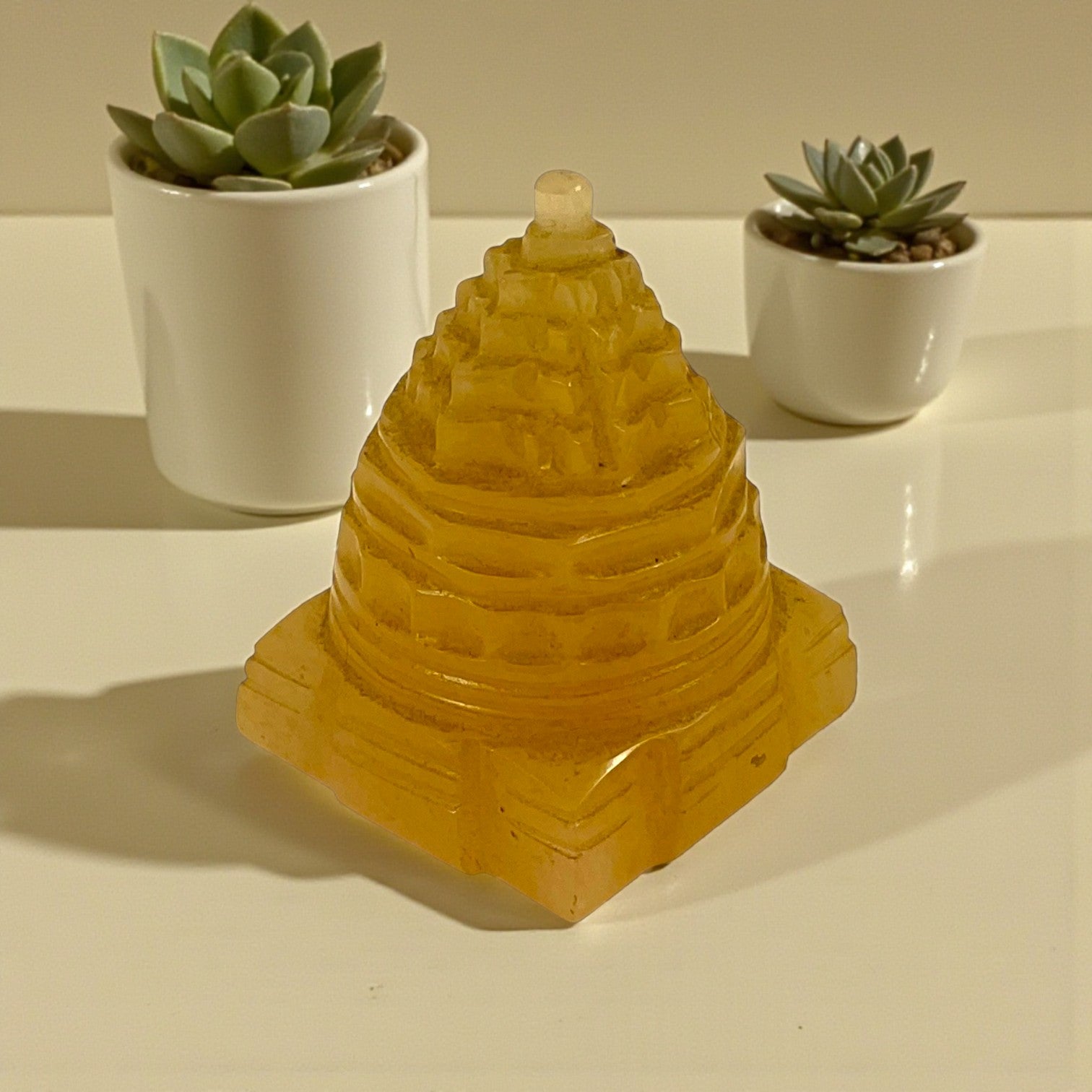 Yellow Aventurine Shri Yantra