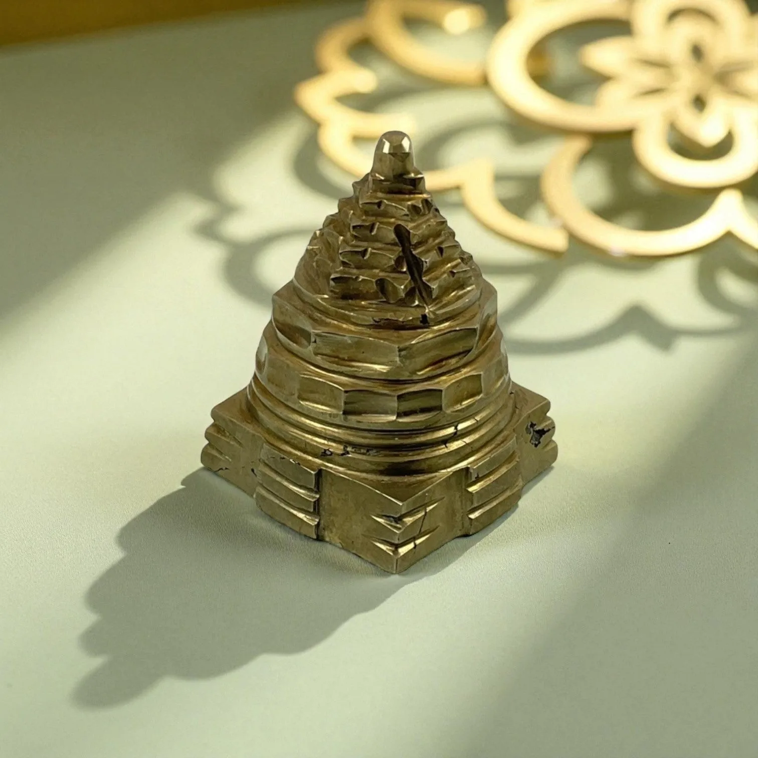 Pyrite Shri Yantra ( Small )