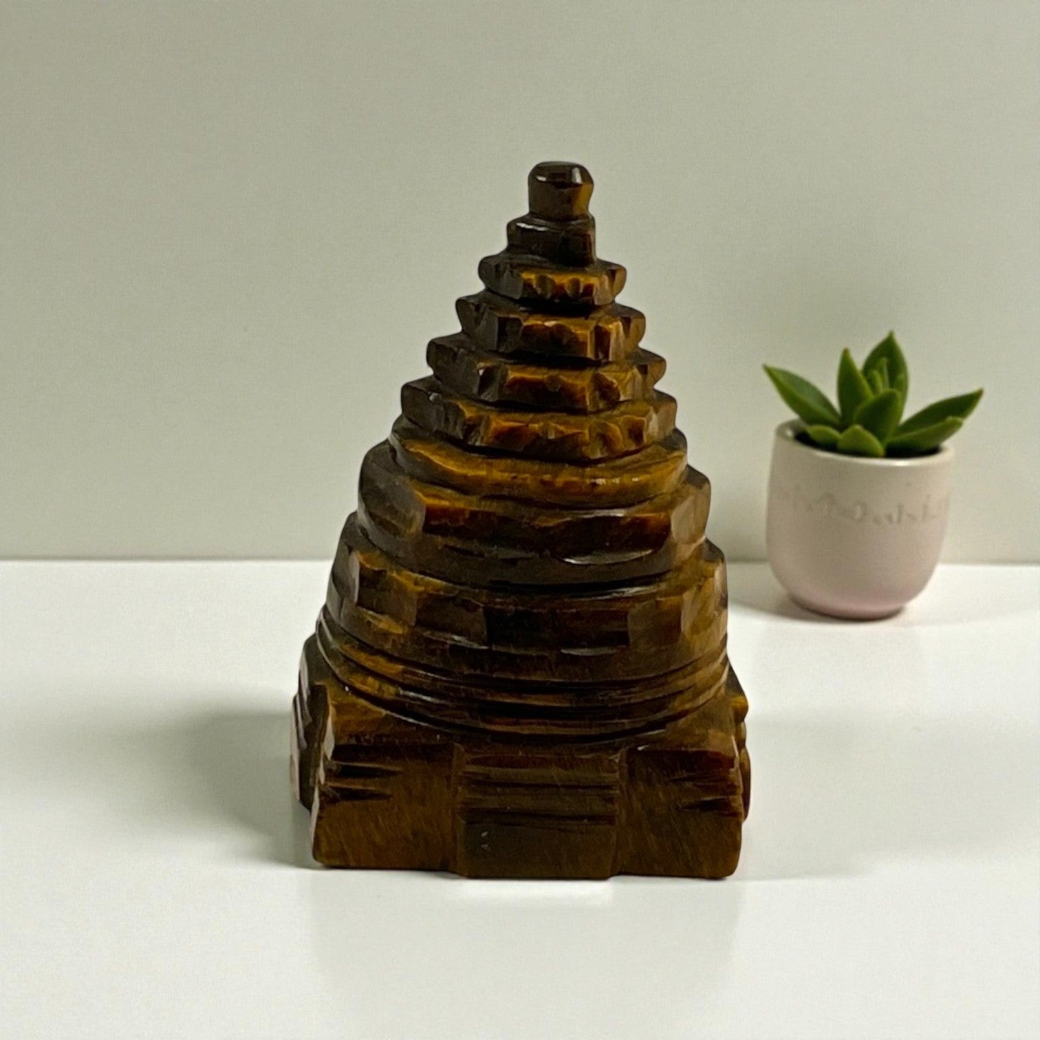 Tiger-Eye Shri Yantra