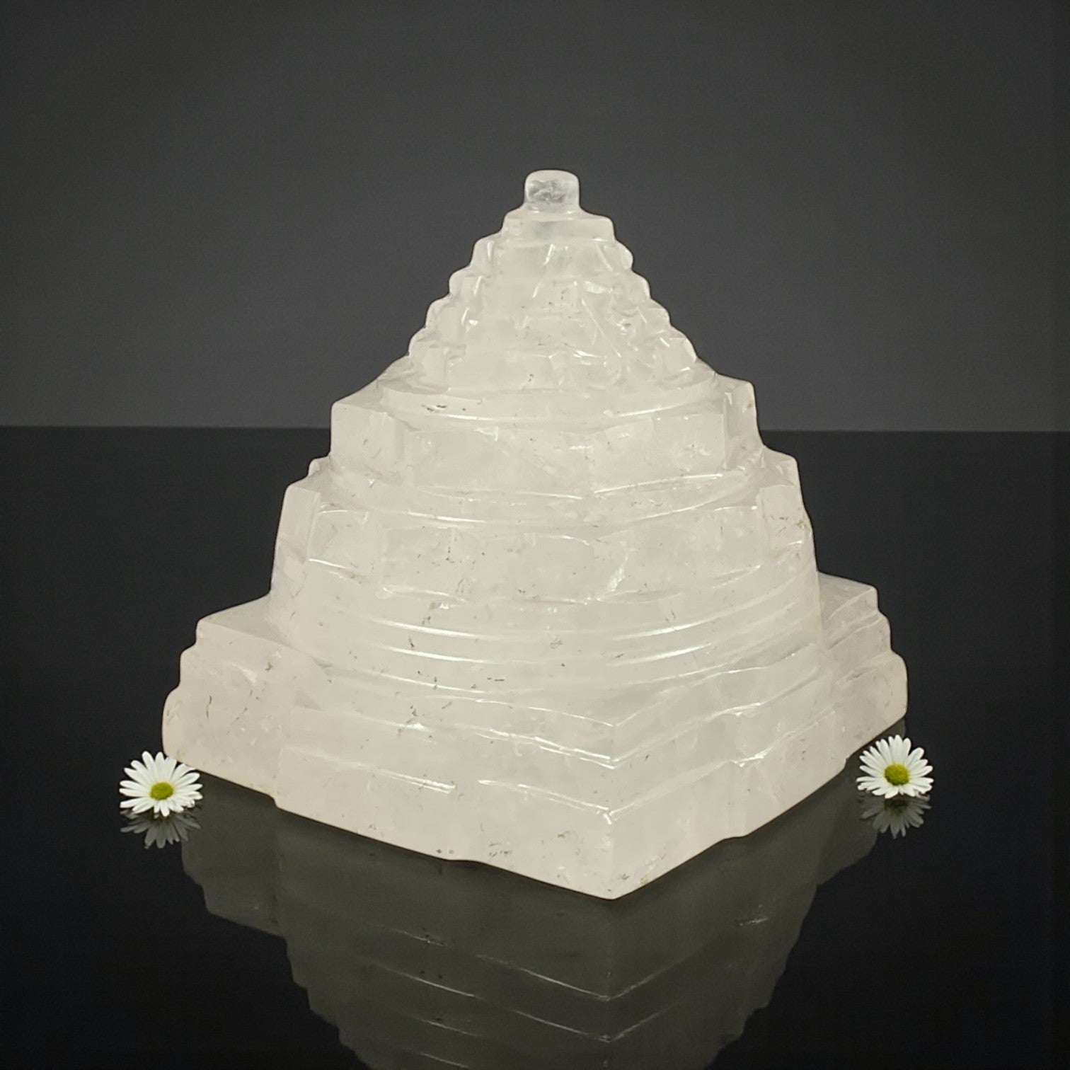 Clear Quartz Shri Yantra (AG)