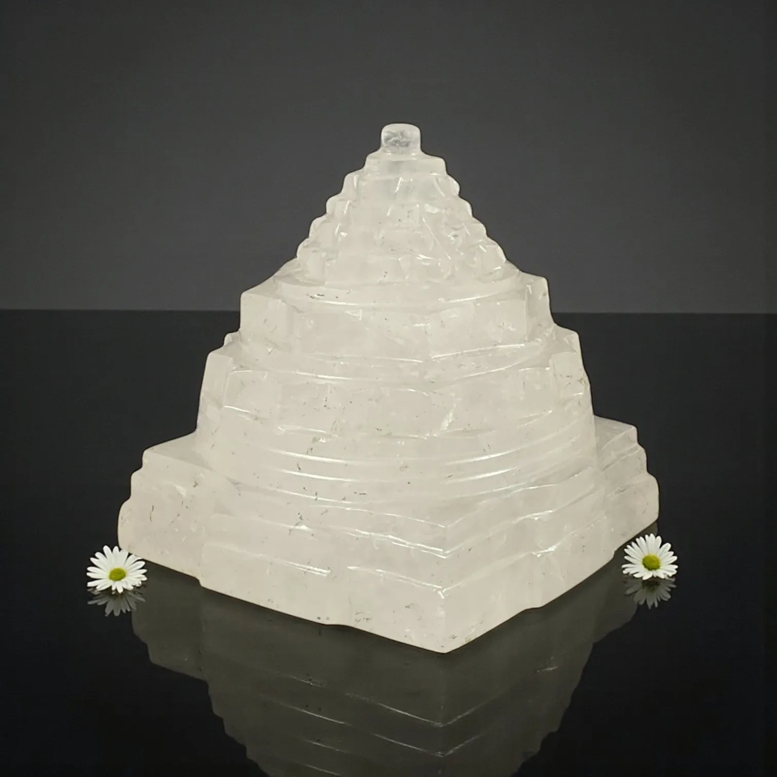 Clear Quartz Shri Yantra (AG)