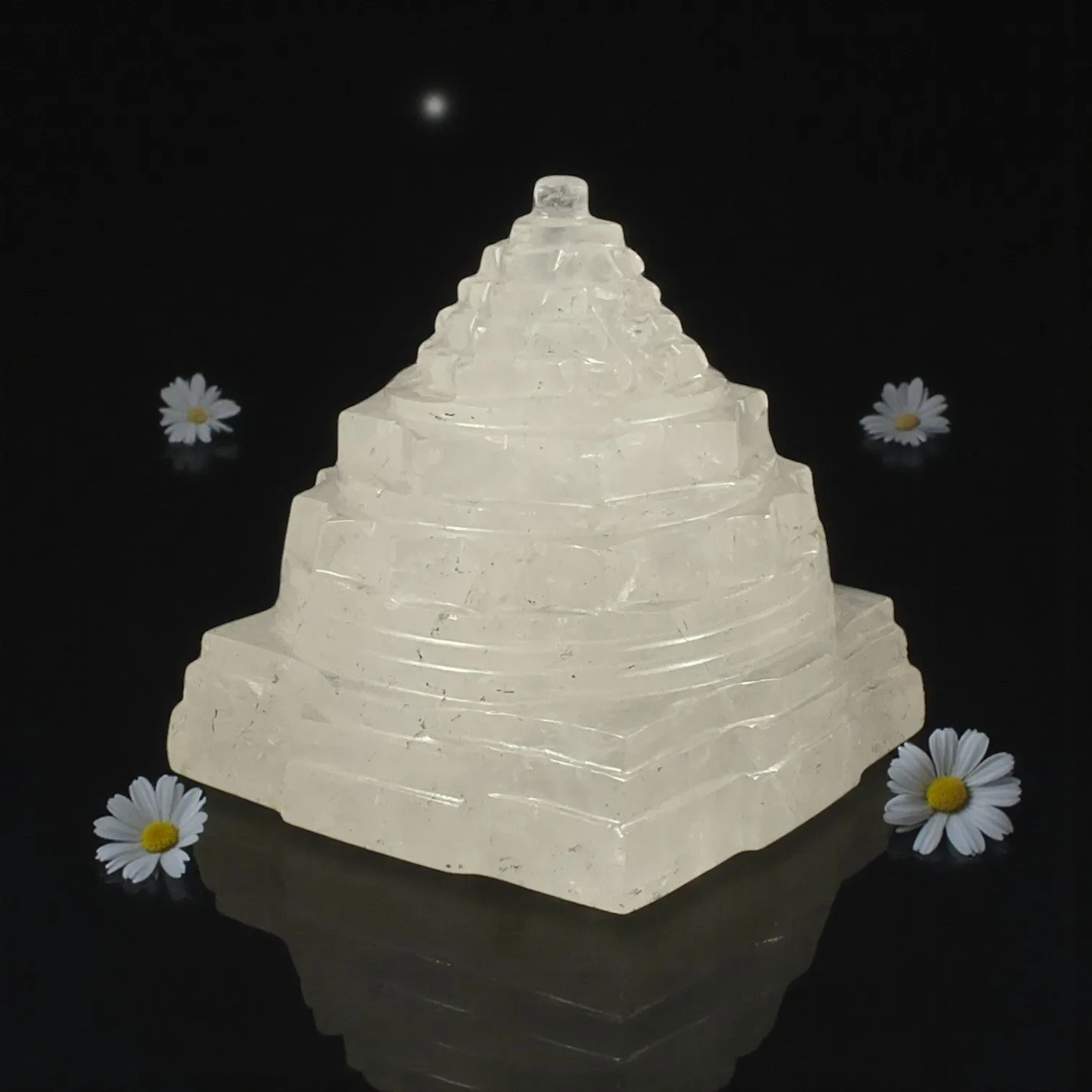 Clear Quartz Shri Yantra (AG)
