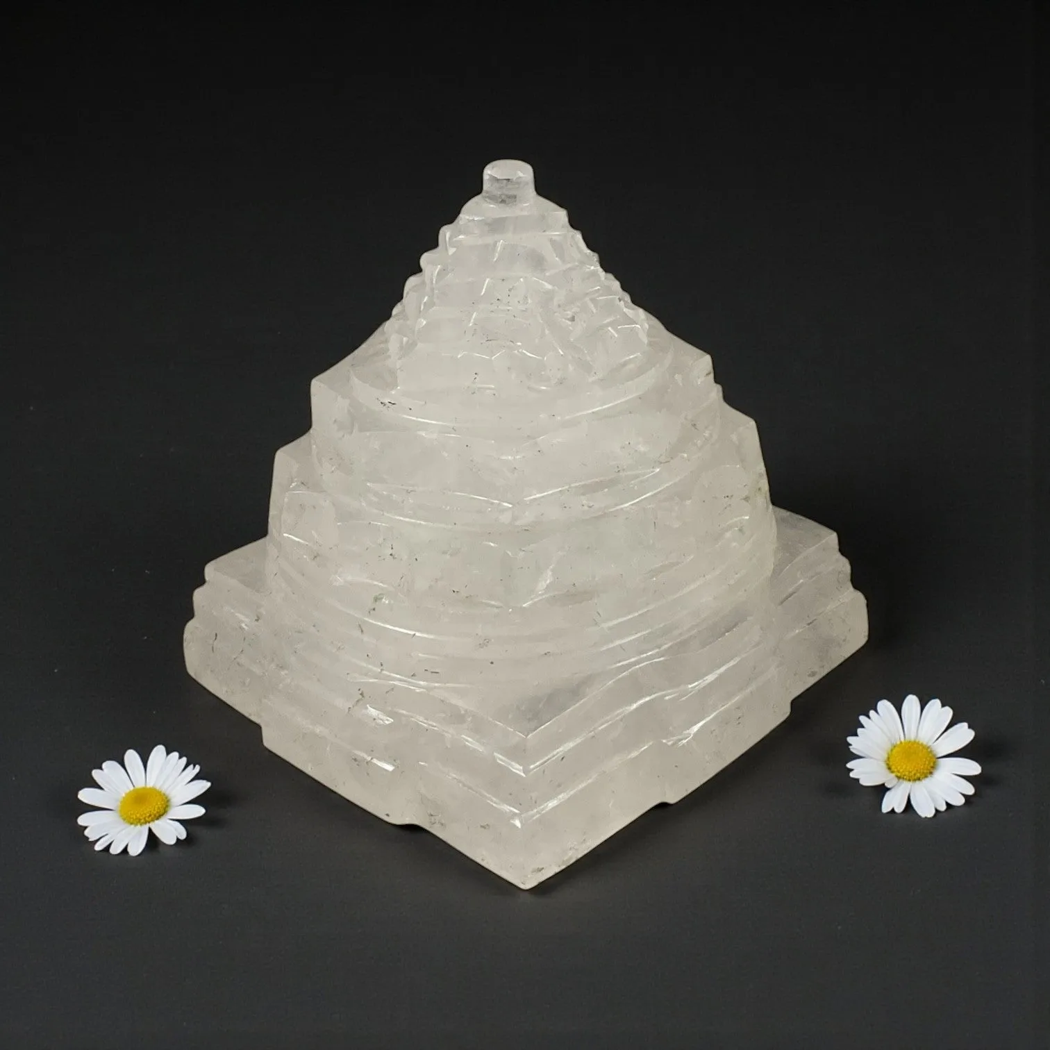 Clear Quartz Shri Yantra (AG)