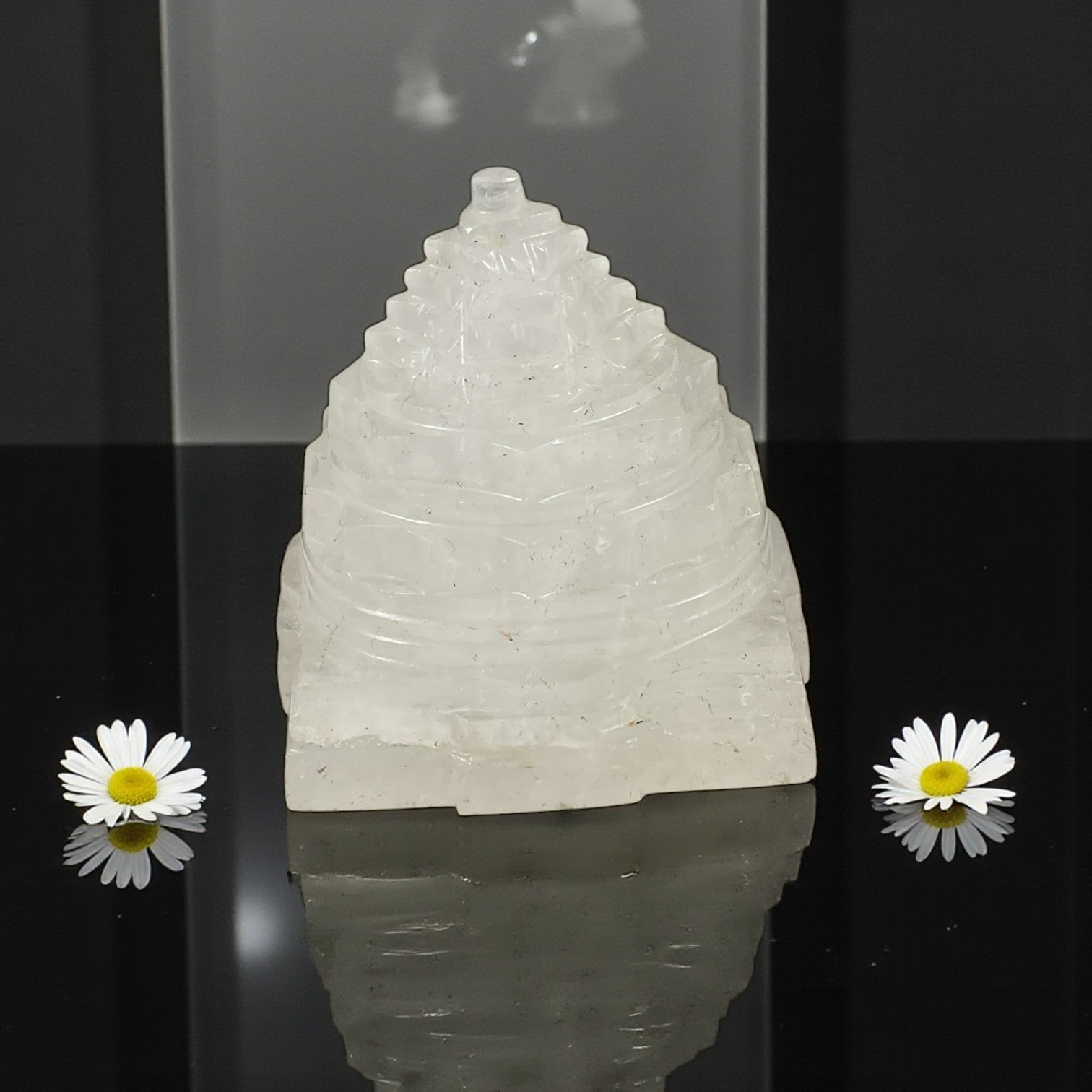 Clear Quartz Shri Yantra (AG)