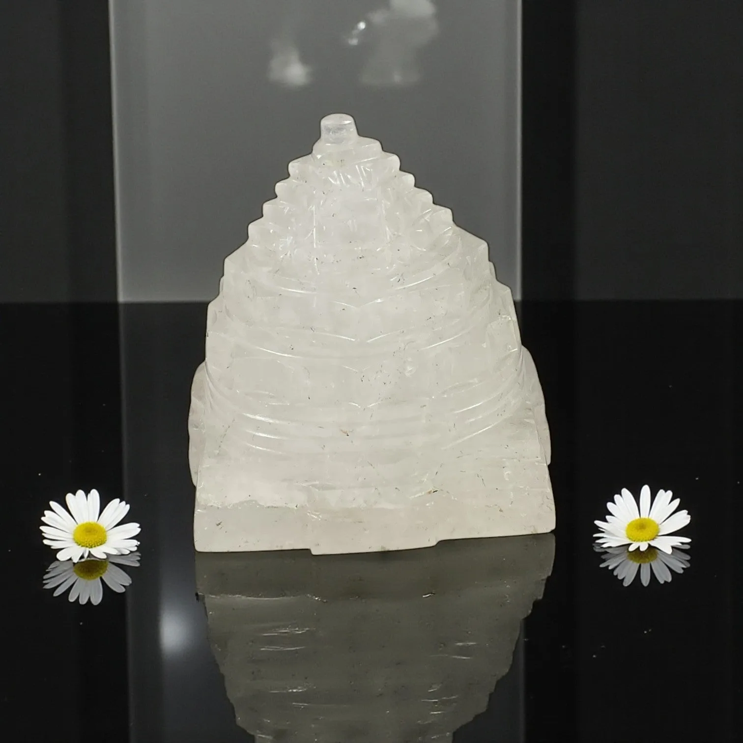 Clear Quartz Shri Yantra (AG)