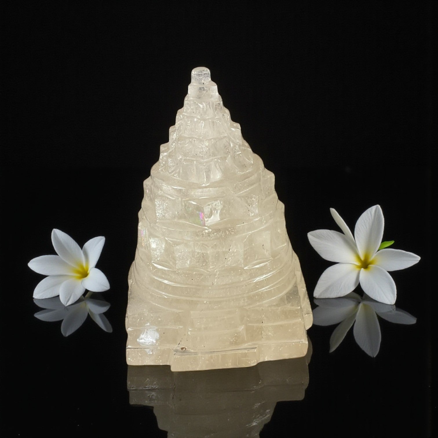 Clear Quartz Shri Yantra