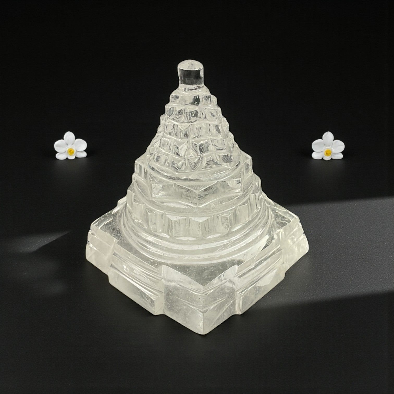 Clear Quartz Shri Yantra