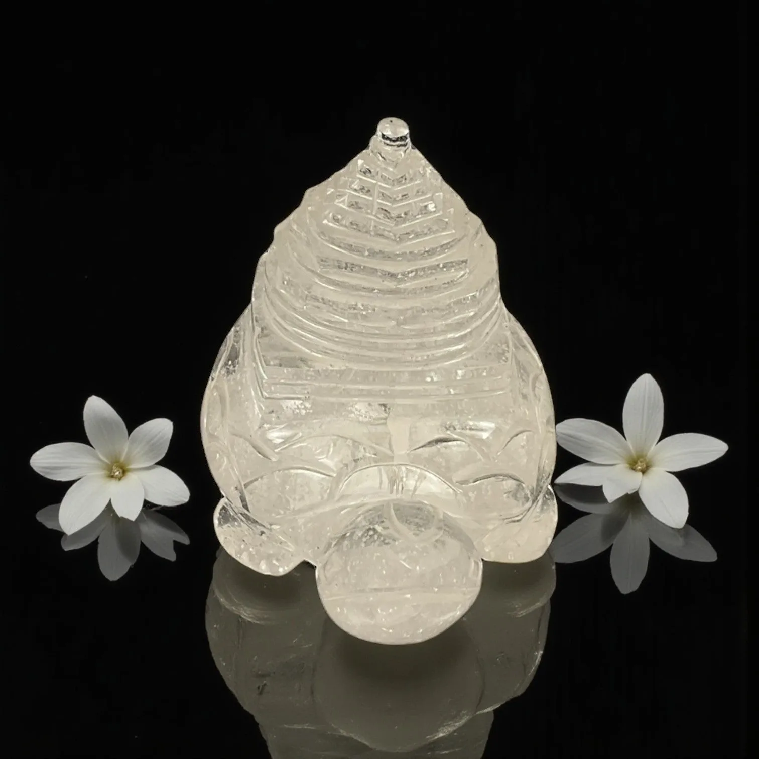 Clear Quartz Shri Yantra
