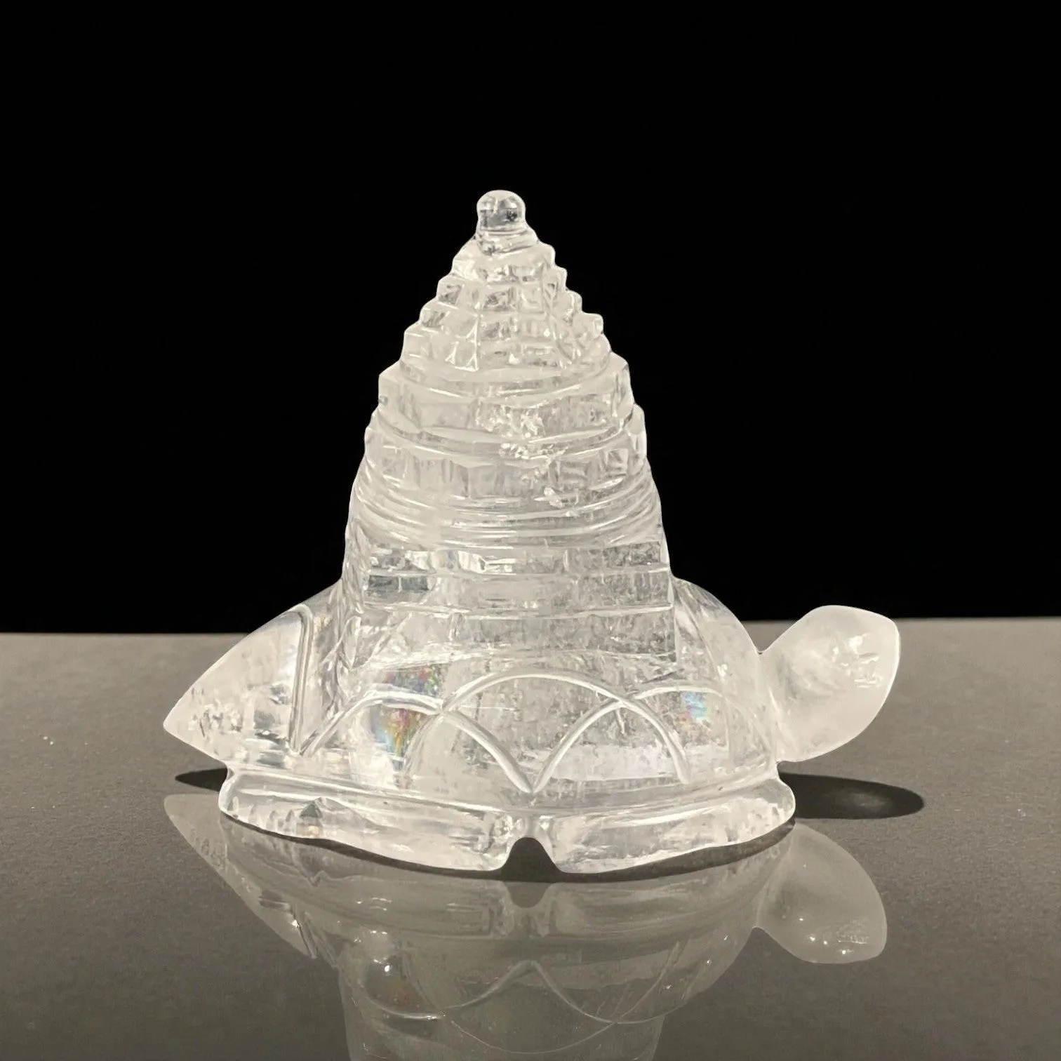 Clear Quartz Shri Yantra