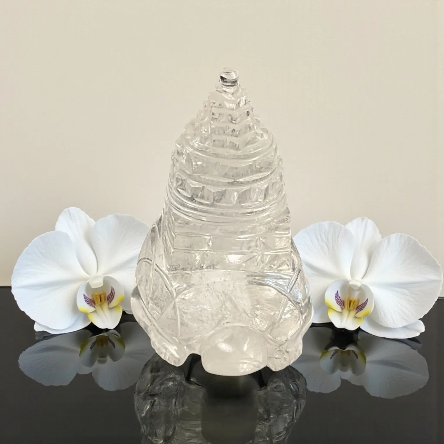 Clear Quartz Shri Yantra
