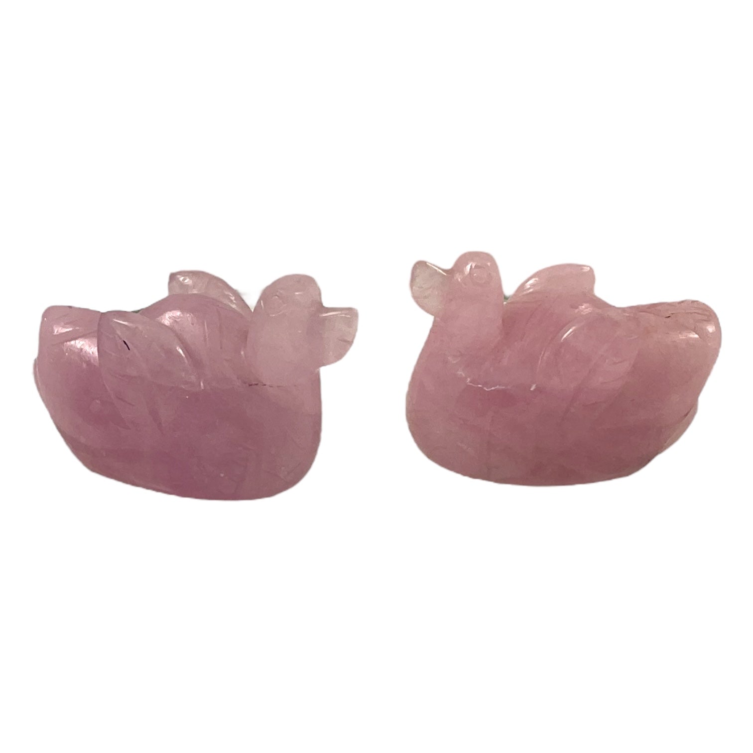 Rose Quartz Ducks