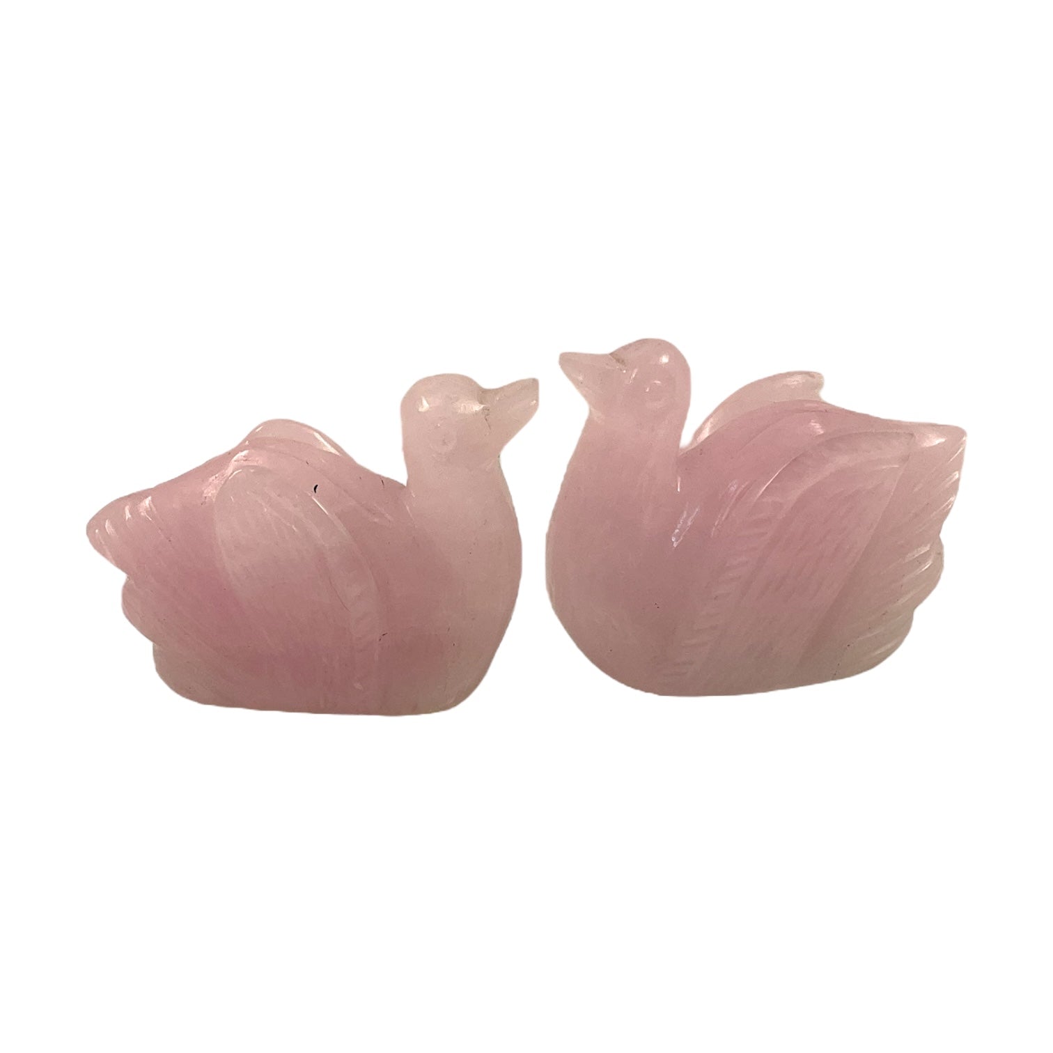 Rose Quartz Ducks