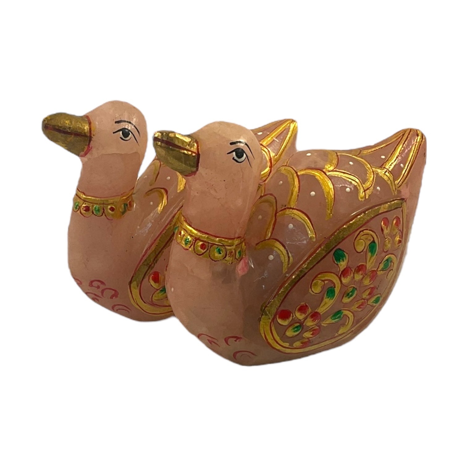 Rose Quartz Printed Ducks