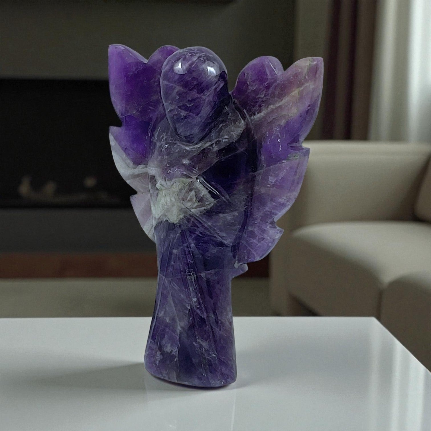 Amethyst Angel Statue
