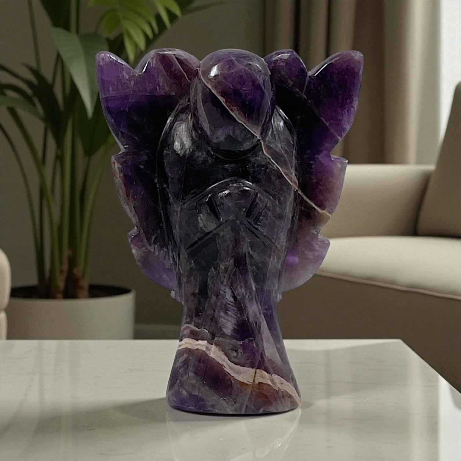 Amethyst Angel Statue