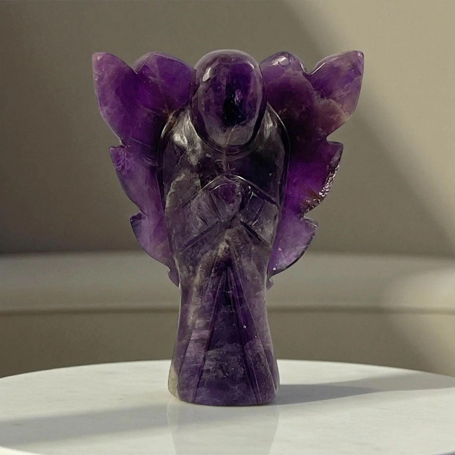 Amethyst Angel Statue