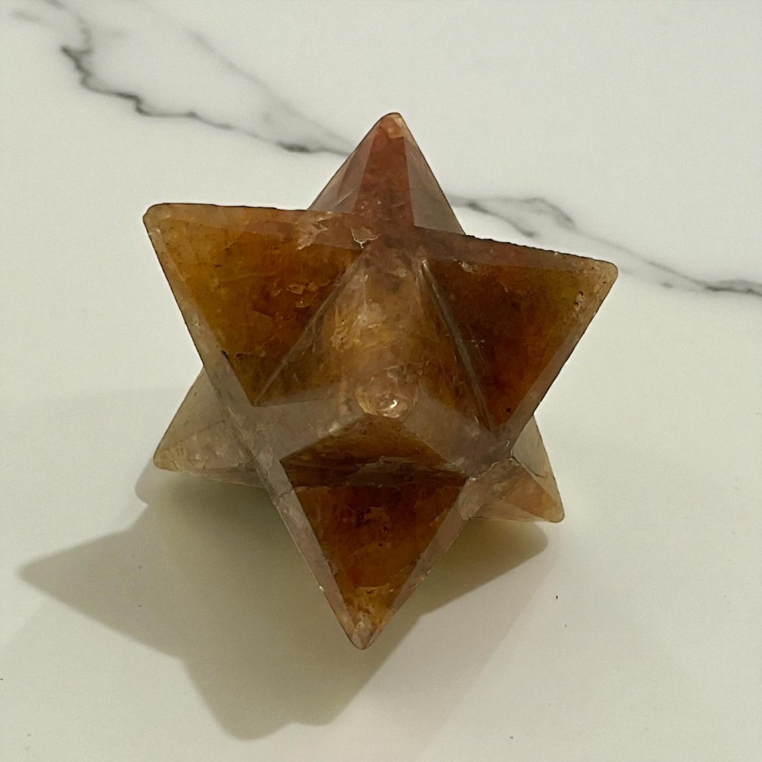 Strawberry Quartz Merkaba