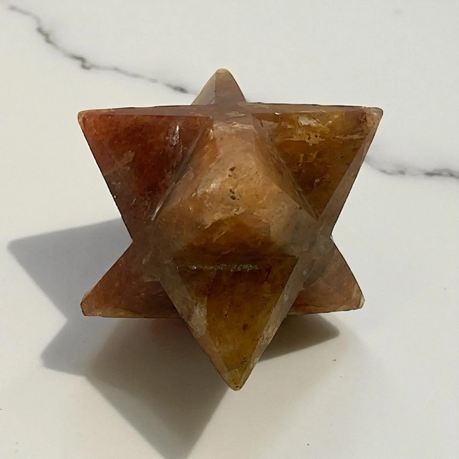 Strawberry Quartz Merkaba