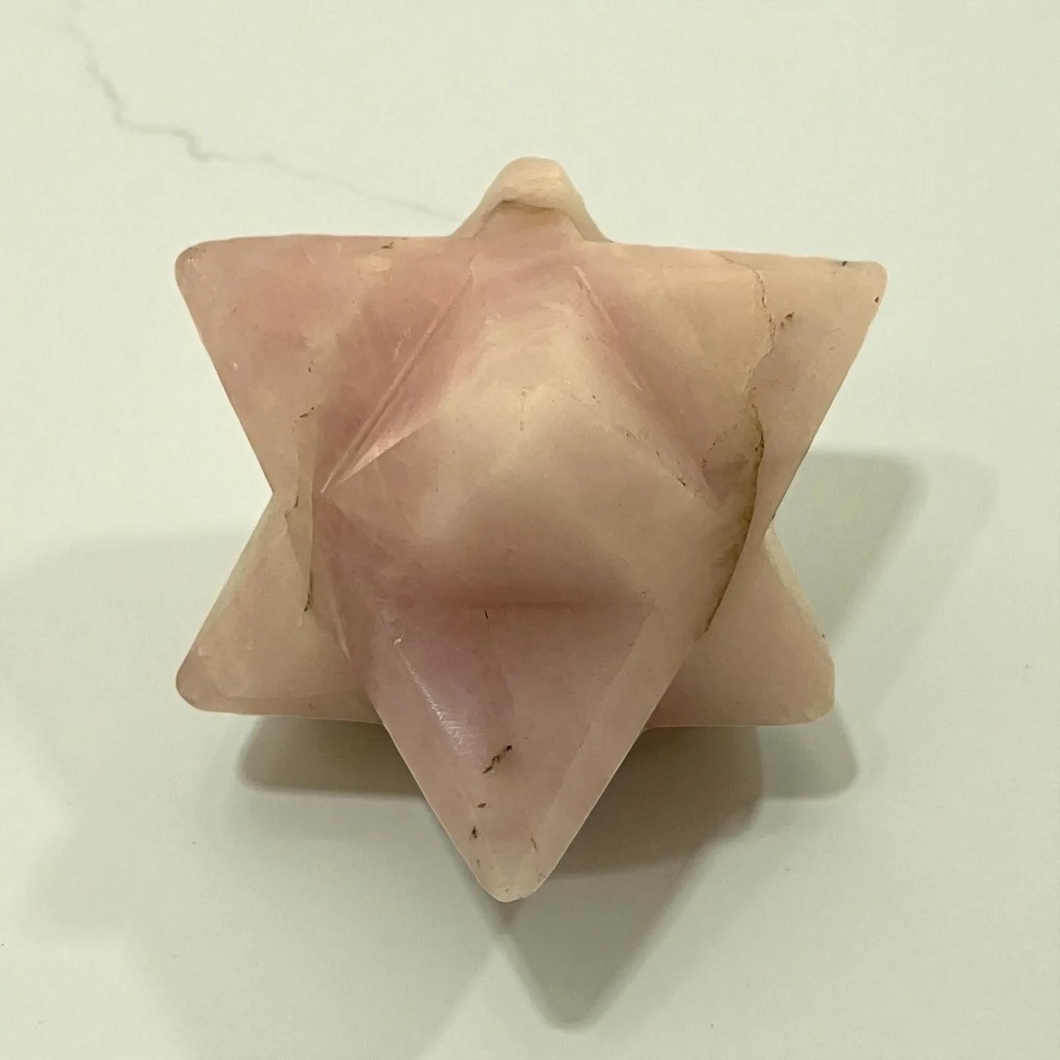 Rose Quartz Merkaba