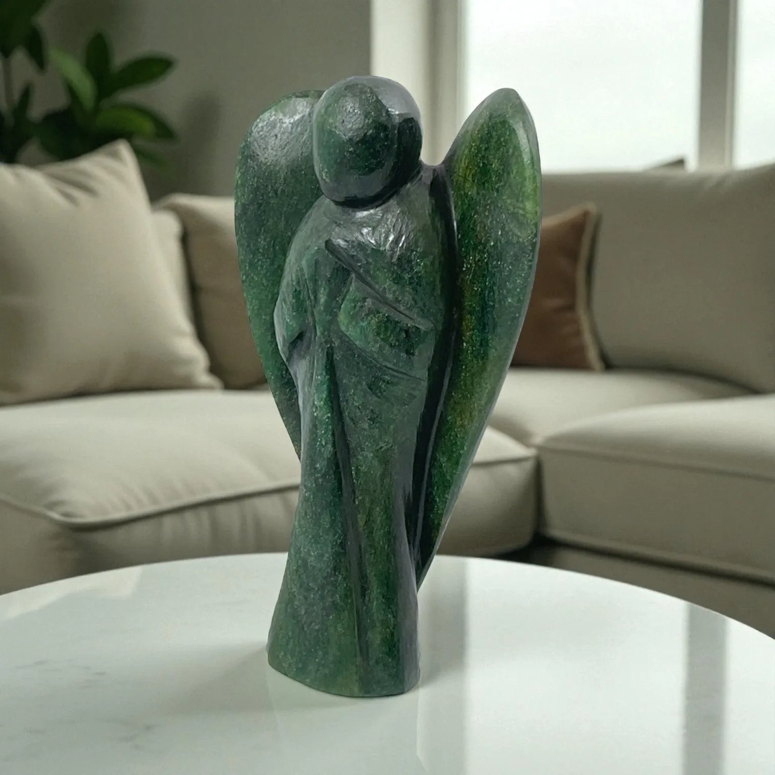 Green Aventurine Angel