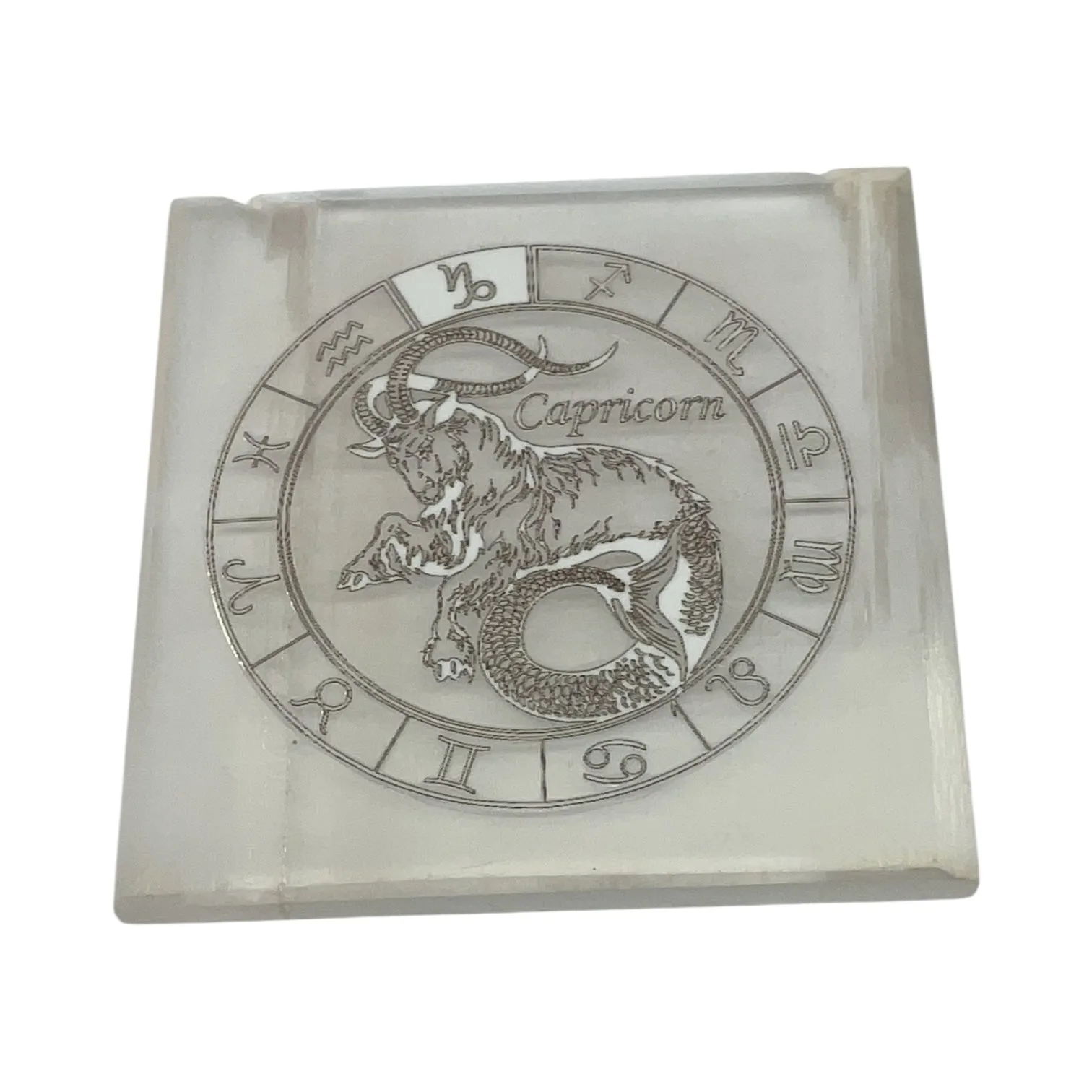 Selenite Square Charging  Plate