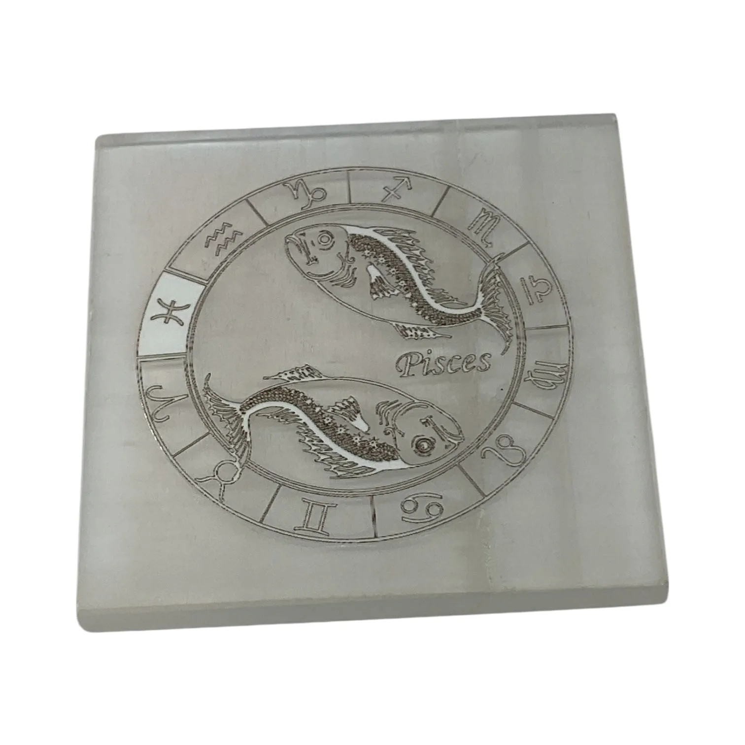Selenite Square Charging  Plate