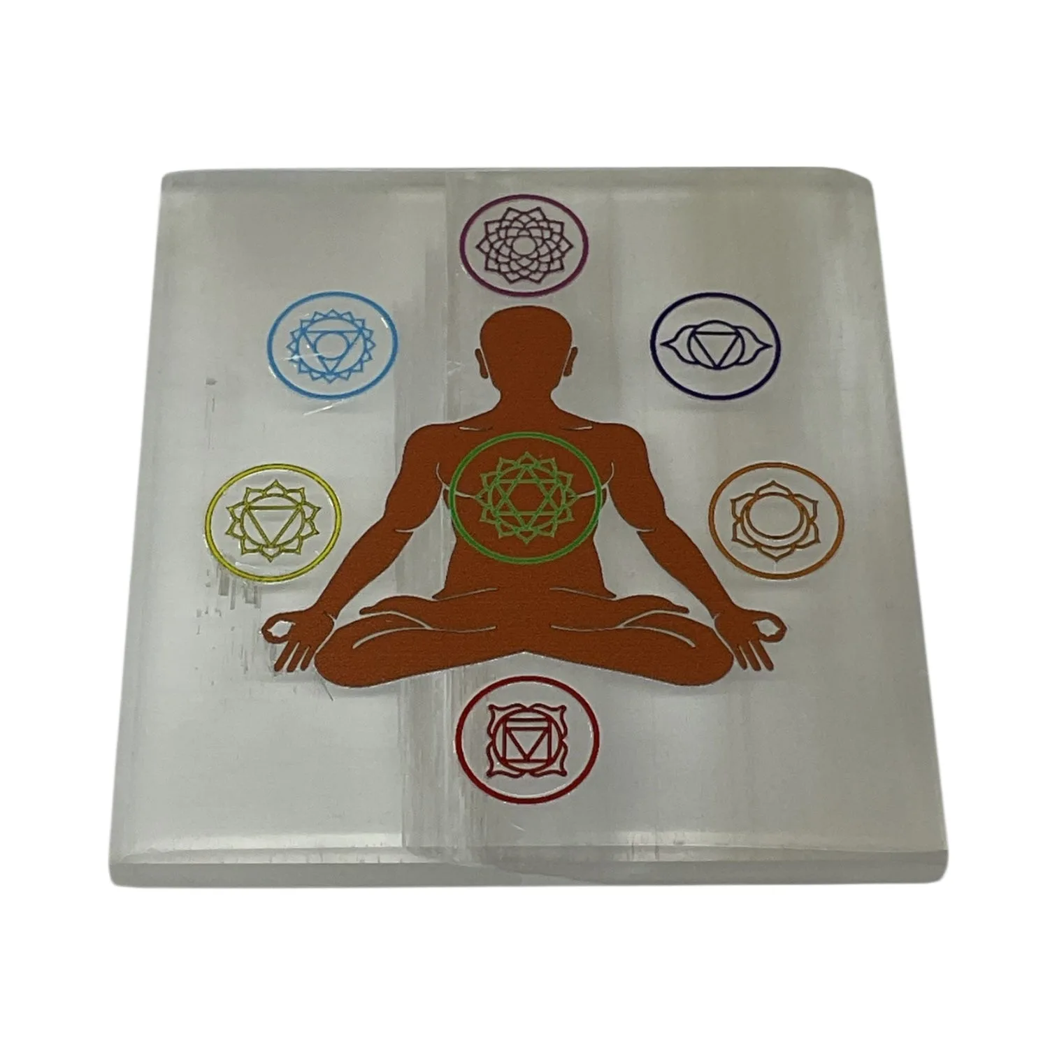 Selenite Square Charging  Plate