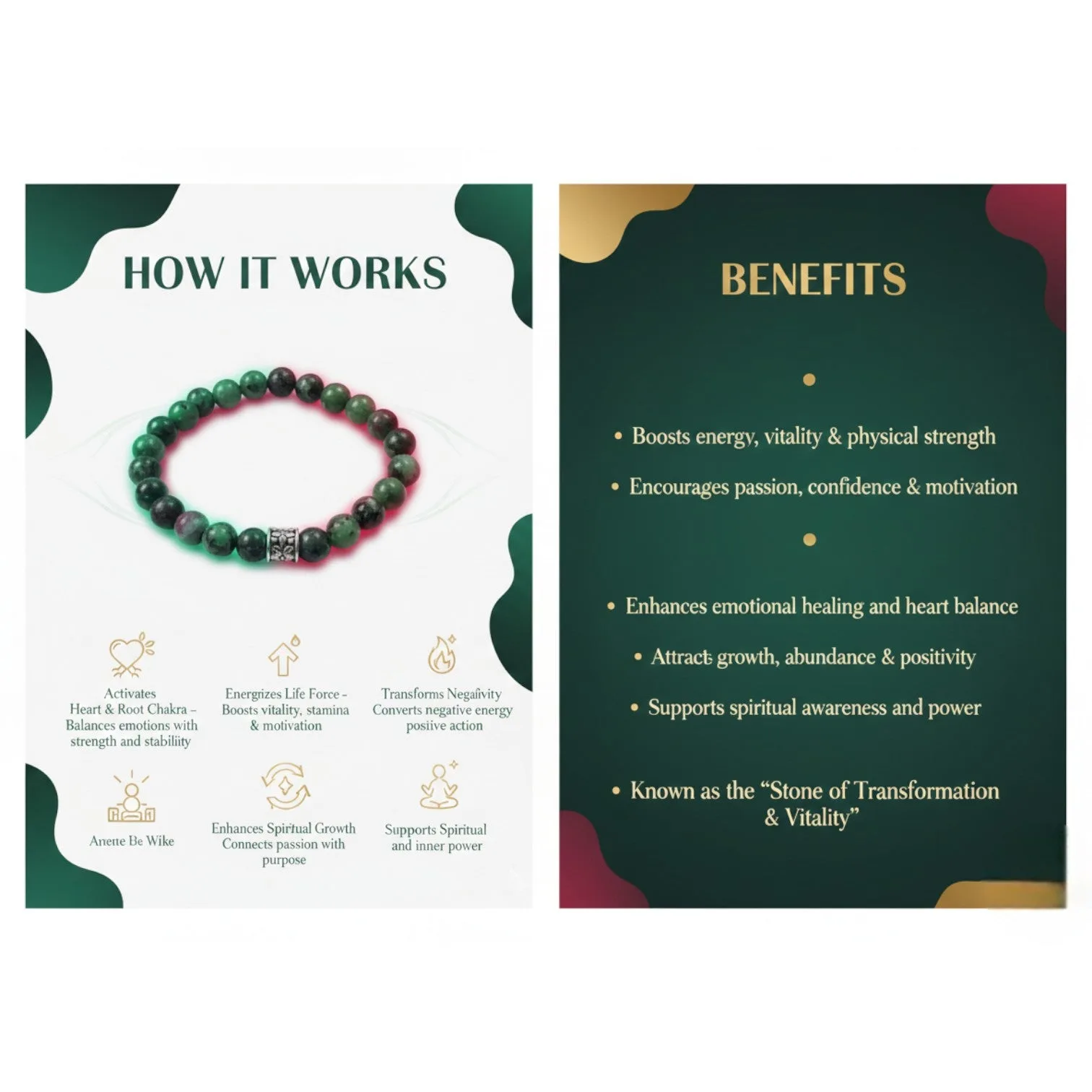 Ruby Zosite Bracelet