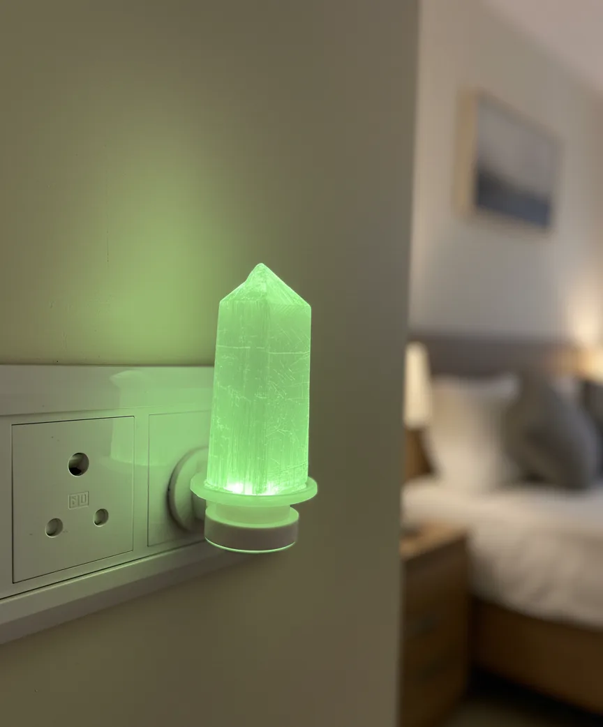 Selenite Pencil Lamp