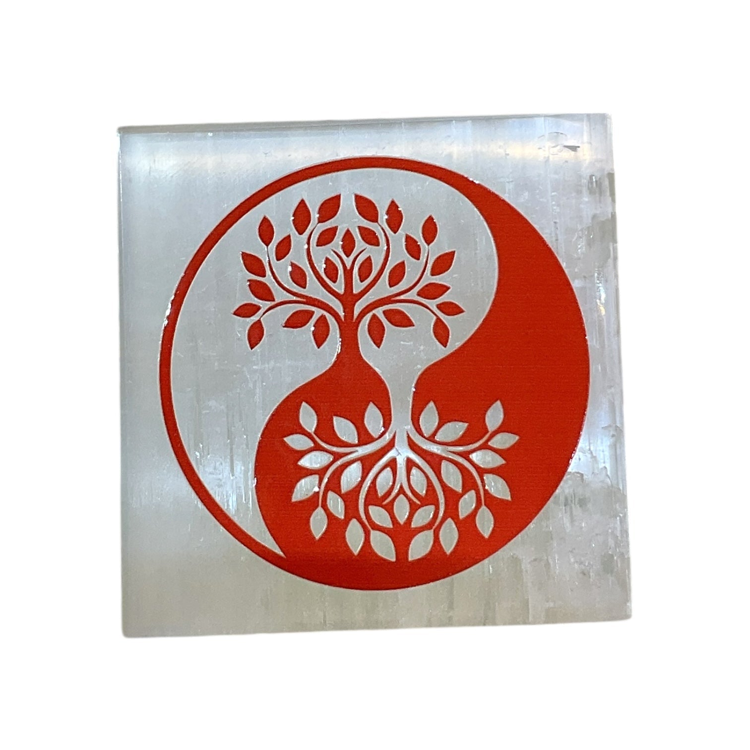 Selenite Square Charging Plate