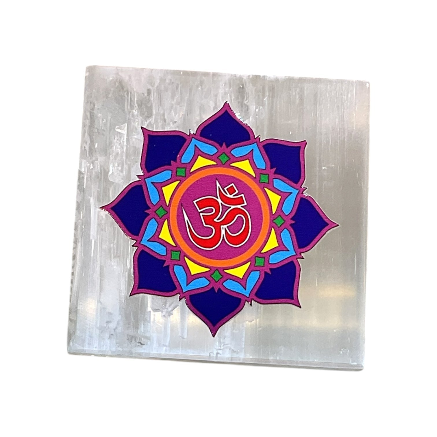 Selenite Square Charging Plate