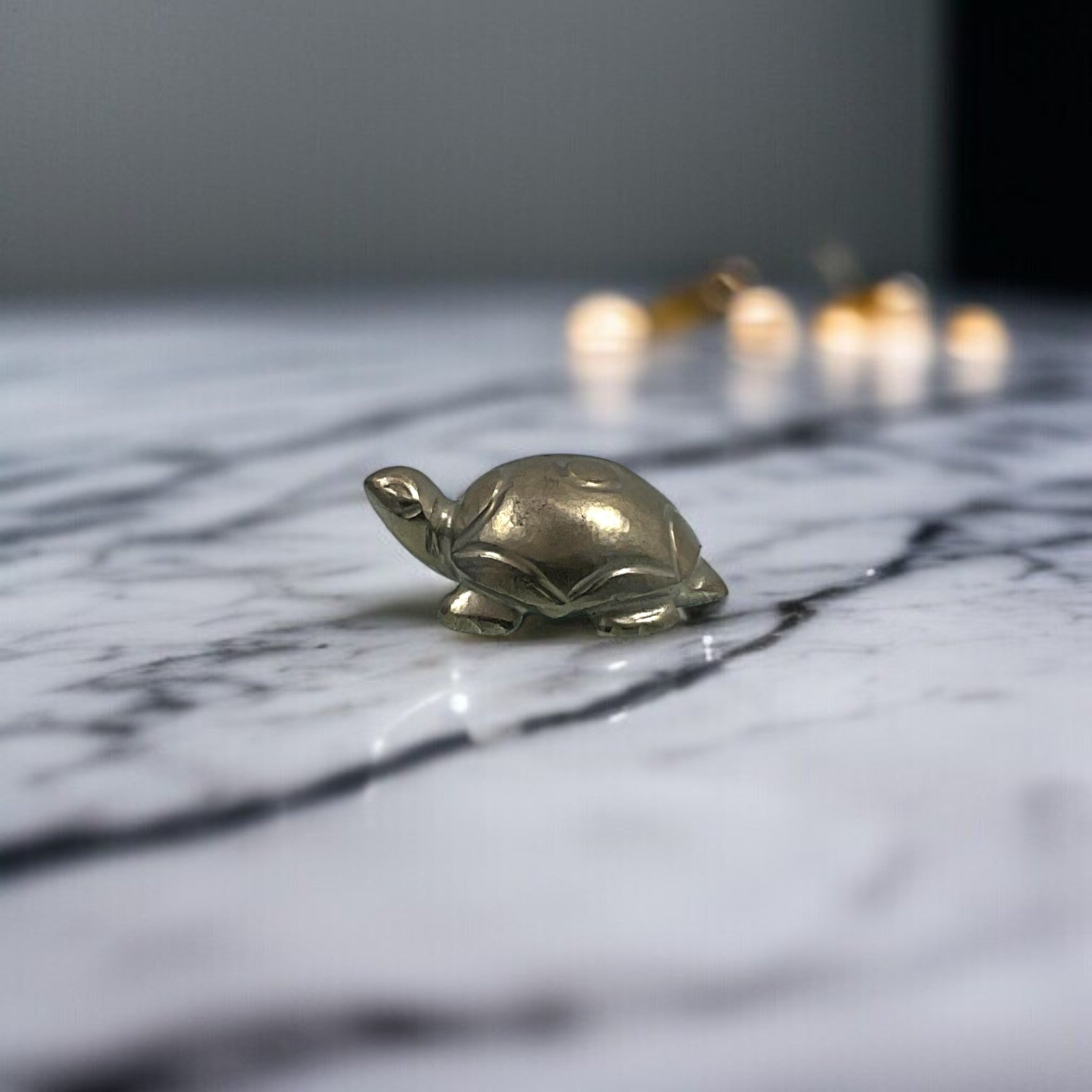 Pyrite Turtle for Success, Luck & Growth