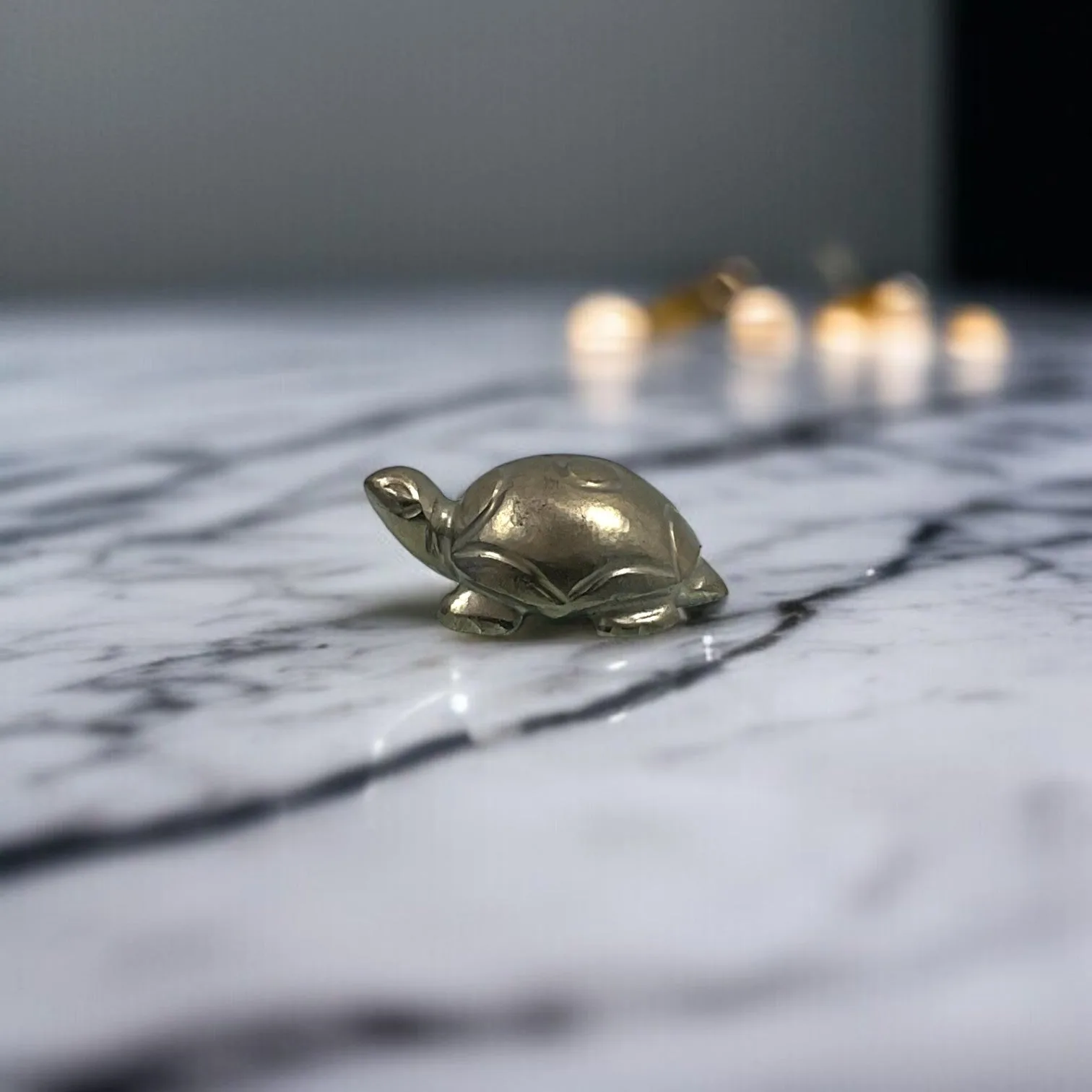 Pyrite Turtle for Success, Luck & Growth