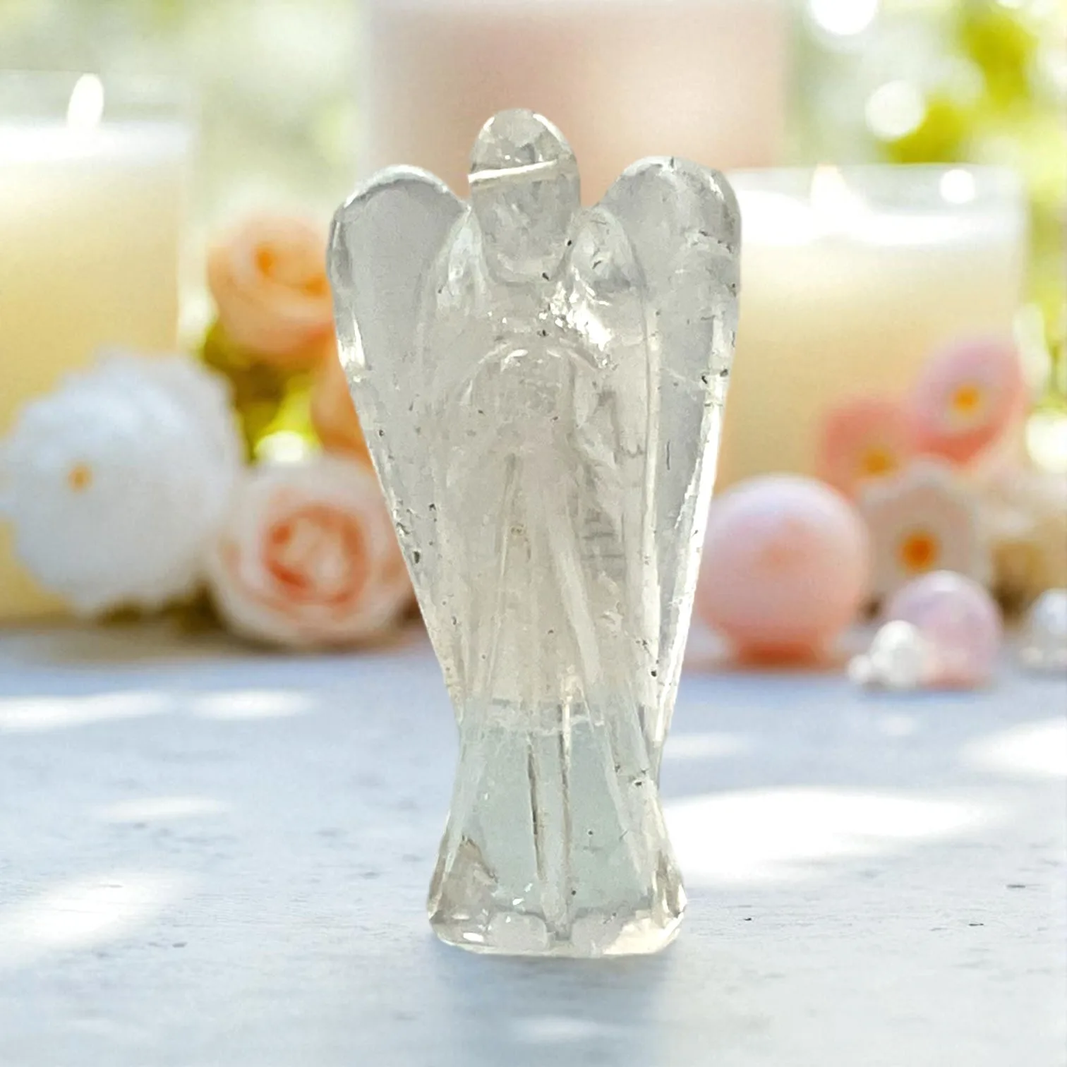 Clear Quartz Angel-1