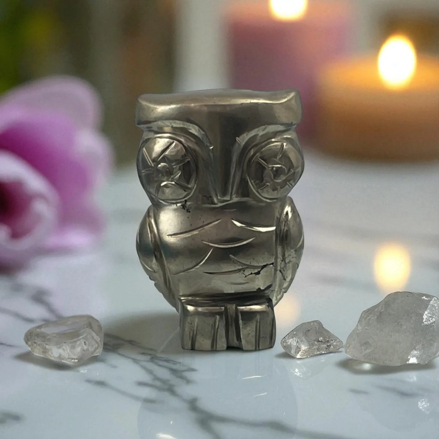 Pyrite Owl