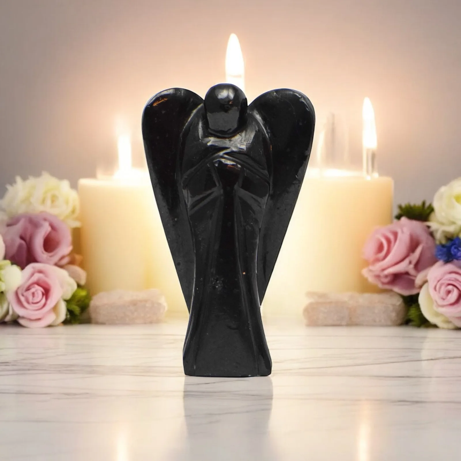 Black Tourmaline Angel-2