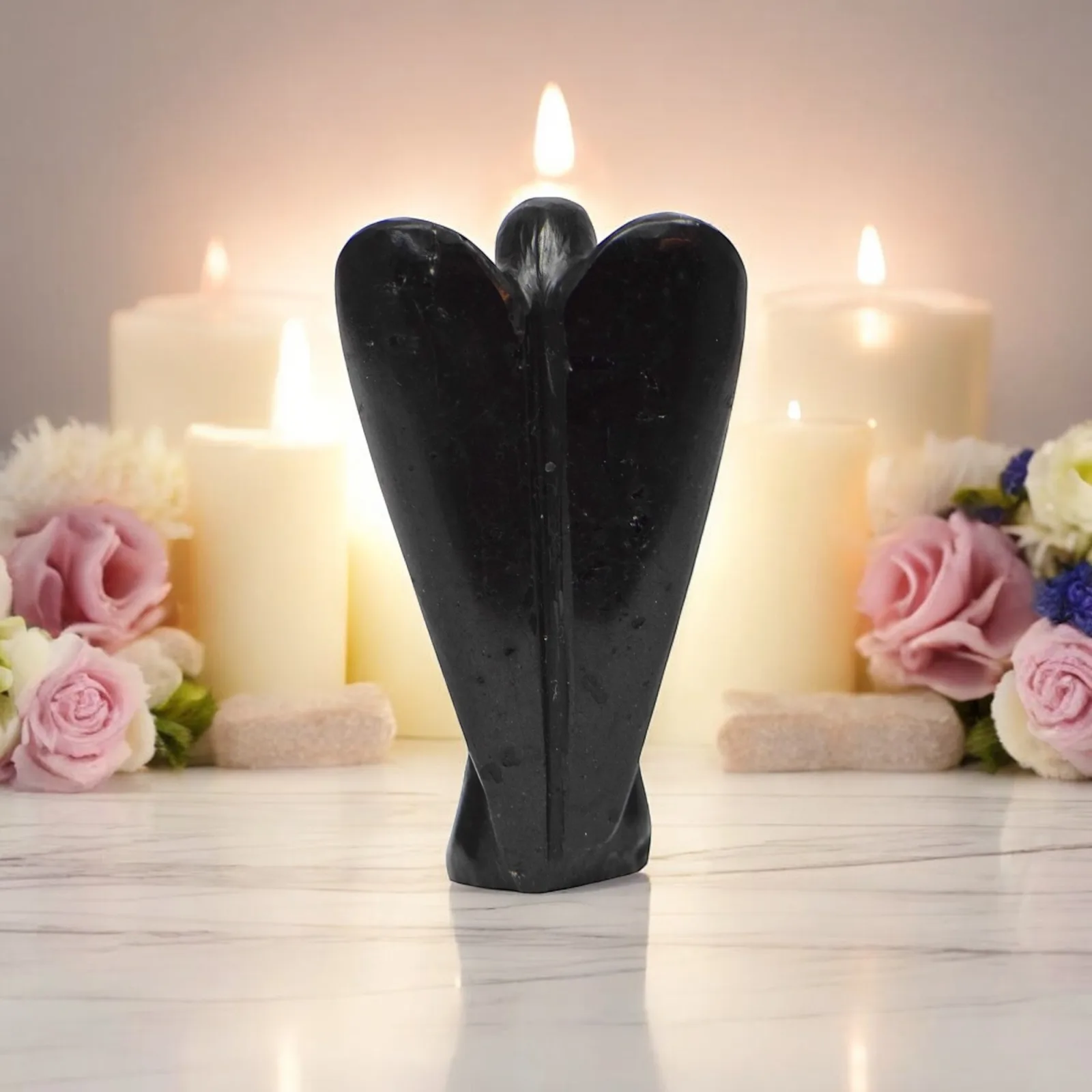Black Tourmaline Angel-2