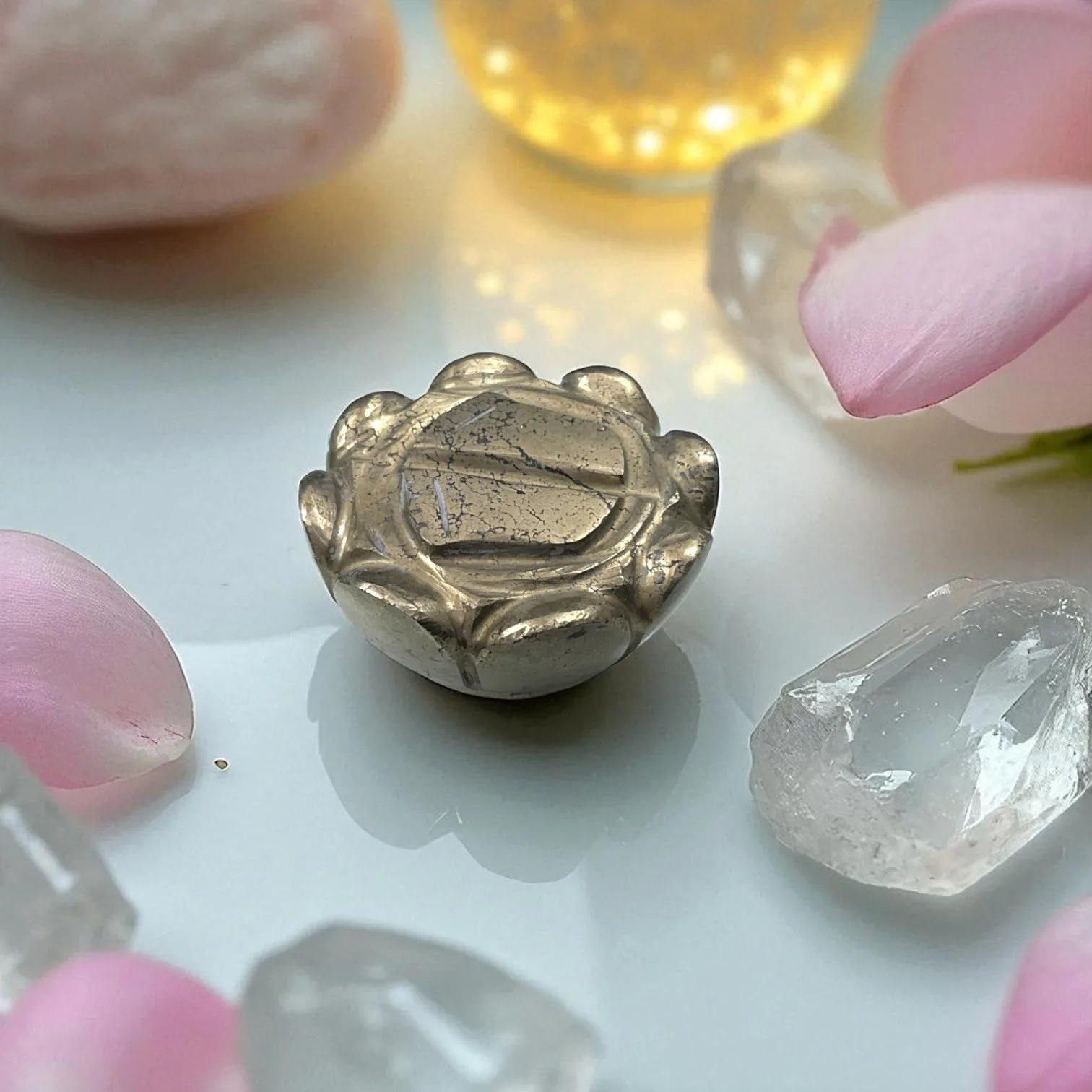 Pyrite Laxmi Foot Prints