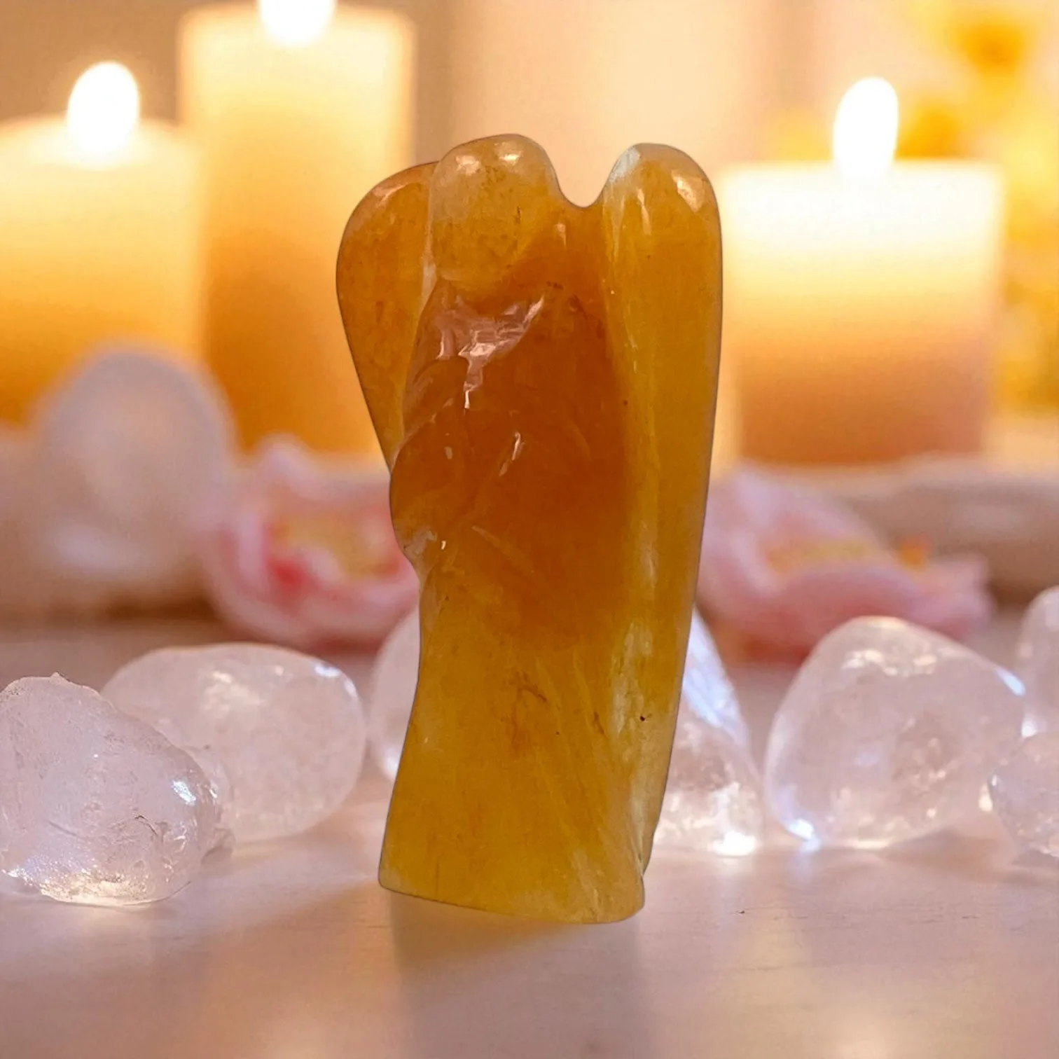 Yellow Aventurine Angel-2