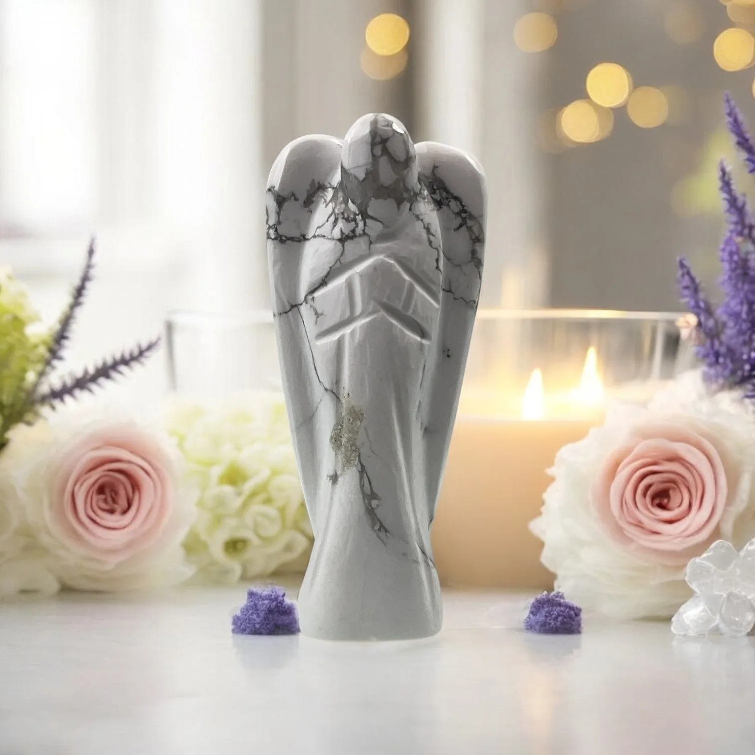 Howlite Angel-2