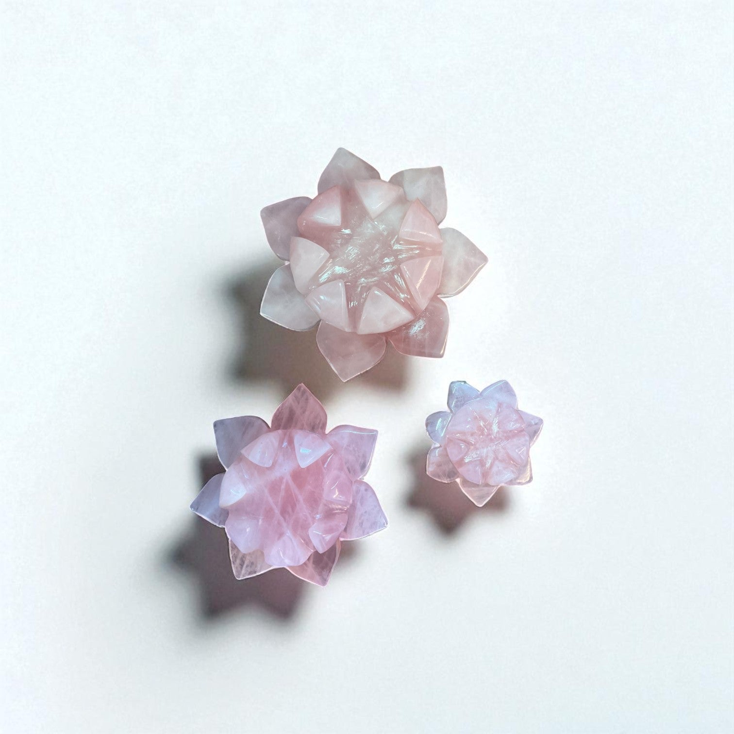 Rose Quartz Lotus