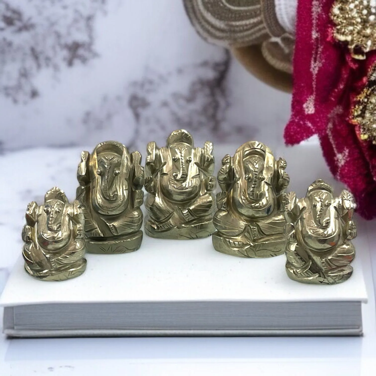 Pyrite Ganesha Idol For Business Growth