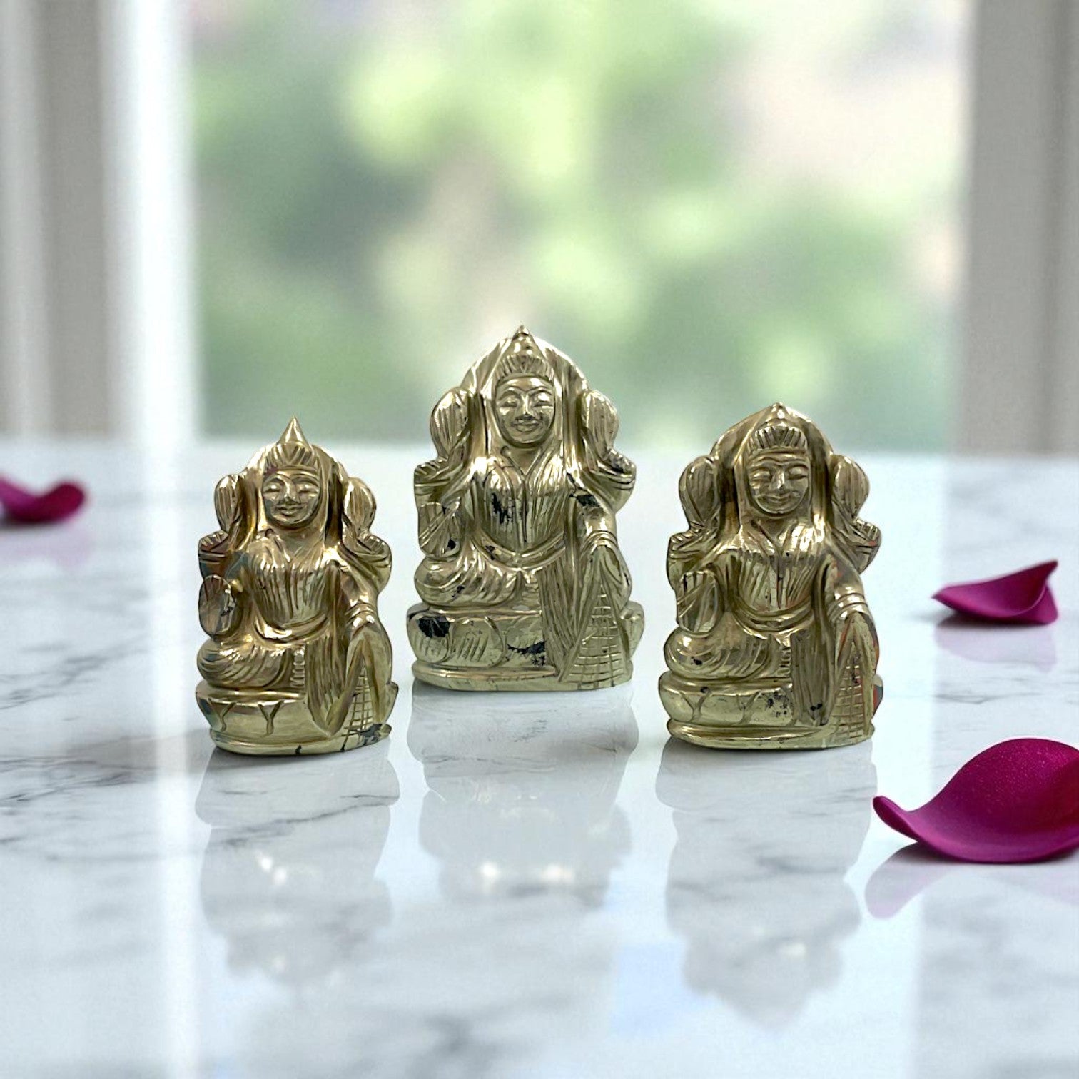 Original Pyrite Lakshmi Ji Idol for Wealth & Financial Stability