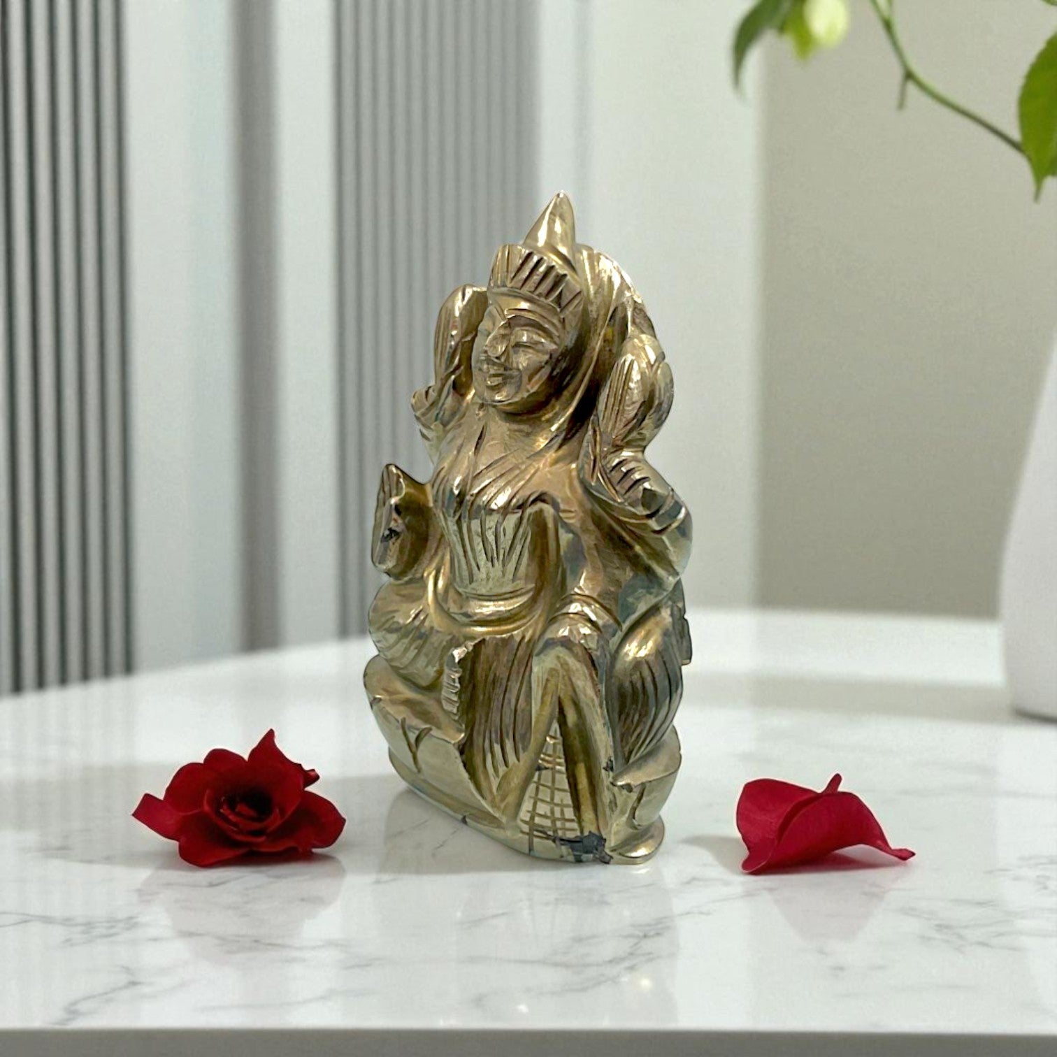 Original Pyrite Lakshmi Ji Idol for Wealth & Financial Stability