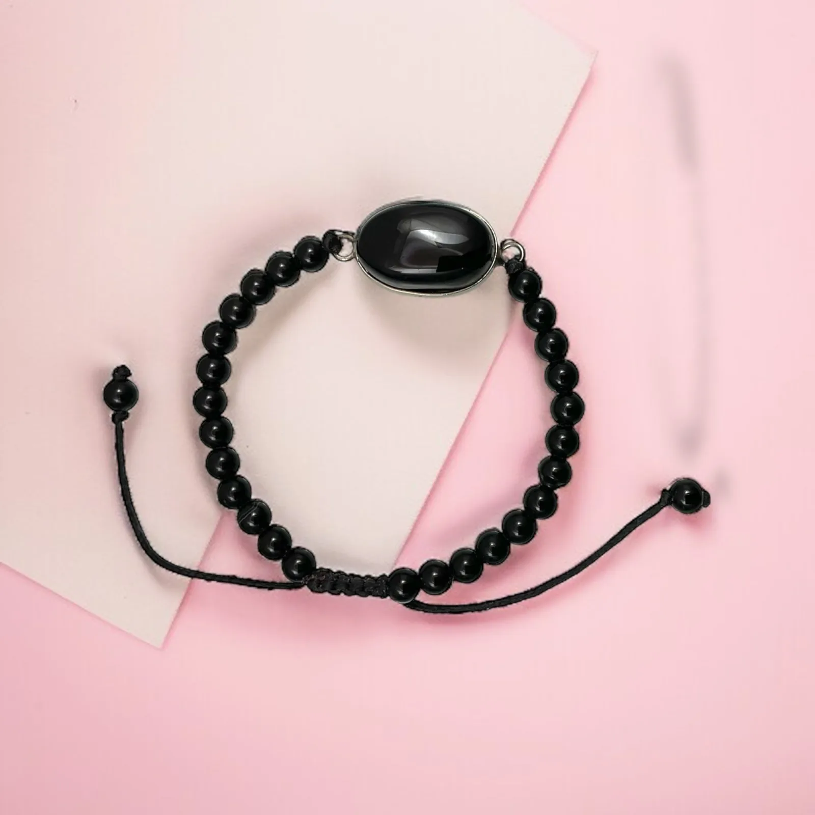 Black Agate (Hakik) Bracelet